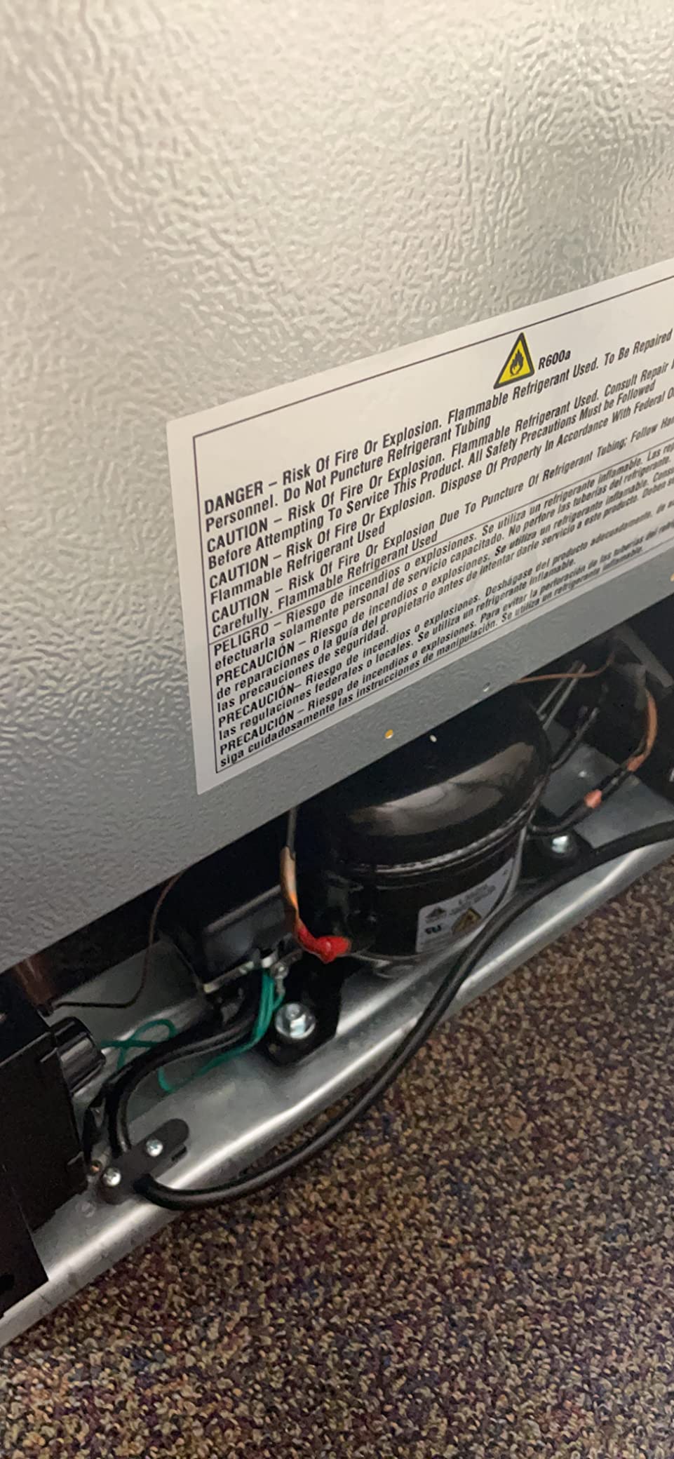 Commercial Cool 18.9 Cu. Ft. French Door Refrigerator, 33 Inch Wide Refrigerator with 2 Bottom Mount Freezer Drawers, Frost Free, LED Lighting, Digital Temperature Control, CCRF1890KS, Stainless Look - Customer Photo 2