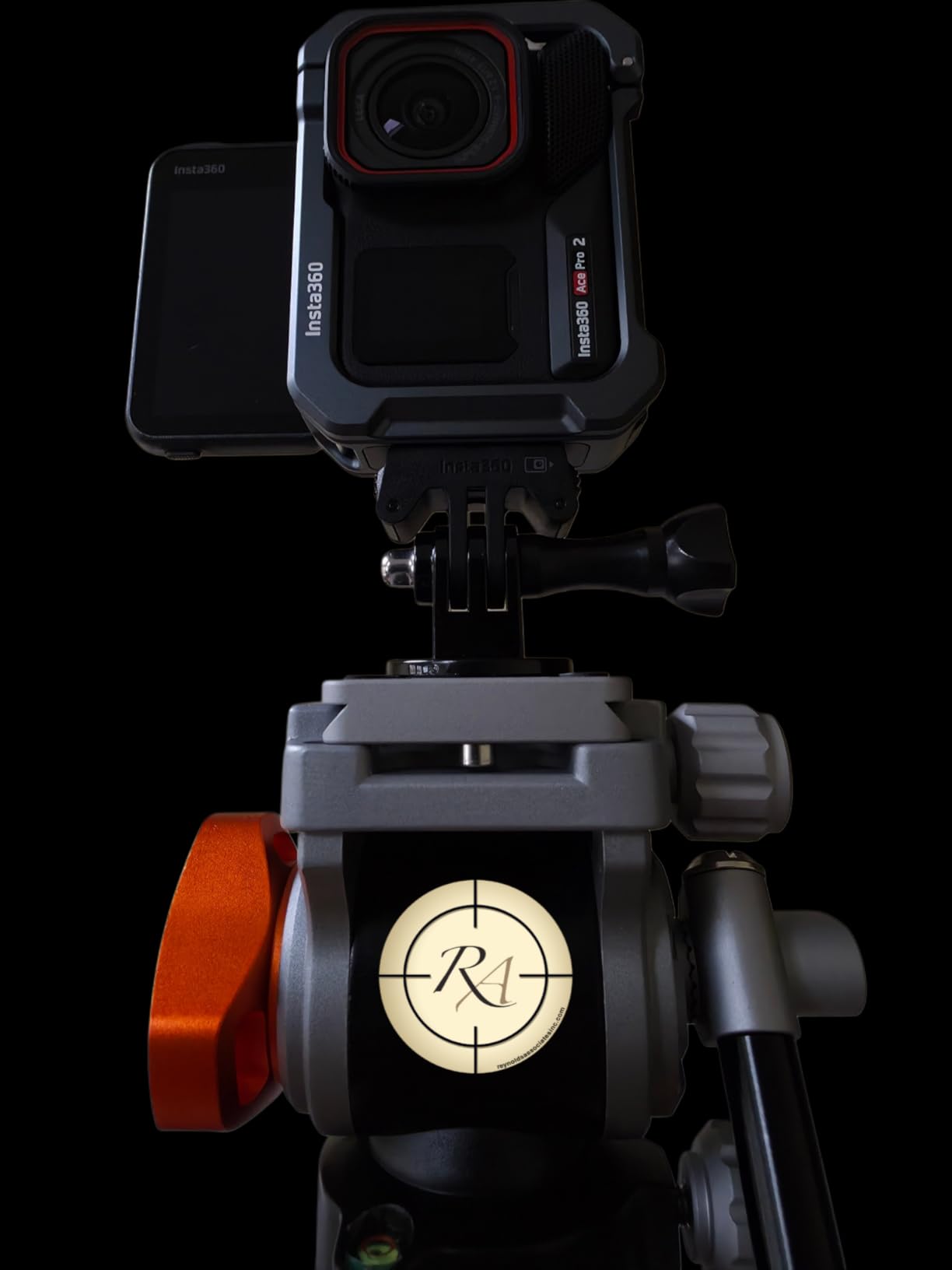 K&F CONCEPT 90''/230cm Overhead Camera Tripod, Horizontal Shooting Video Tripods with Fluid Head Heavy Duty, Detachable Monopod, for Indoor and Outdoor Use T254A7+FH-03 - Customer Photo 2