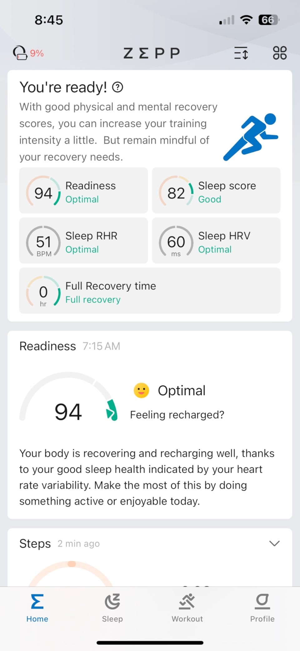 Amazfit Helio Smart Ring Health Tracker, Fitness Tracker Ring, No Subscription, Monitors Sleep, Heart Rate & Stress, Titanium Alloy, Fast 1.4-Hr Charging - Customer Photo 2