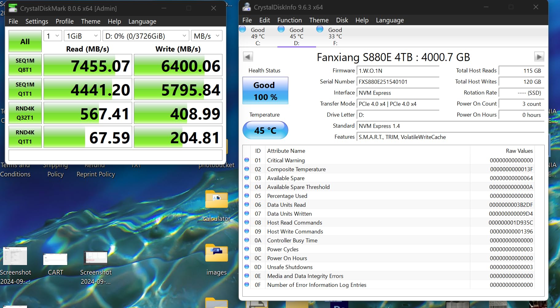 fanxiang 500GB NVMe SSD PCIe Gen 4 Gaming SSD for PS5, Up to 6300MB/s M.2 2280 SSD Compatible with PS5 Storage Expansion, Internal Solid State Drive for Gamers, Professionals, Creators S880E - Customer Photo 2