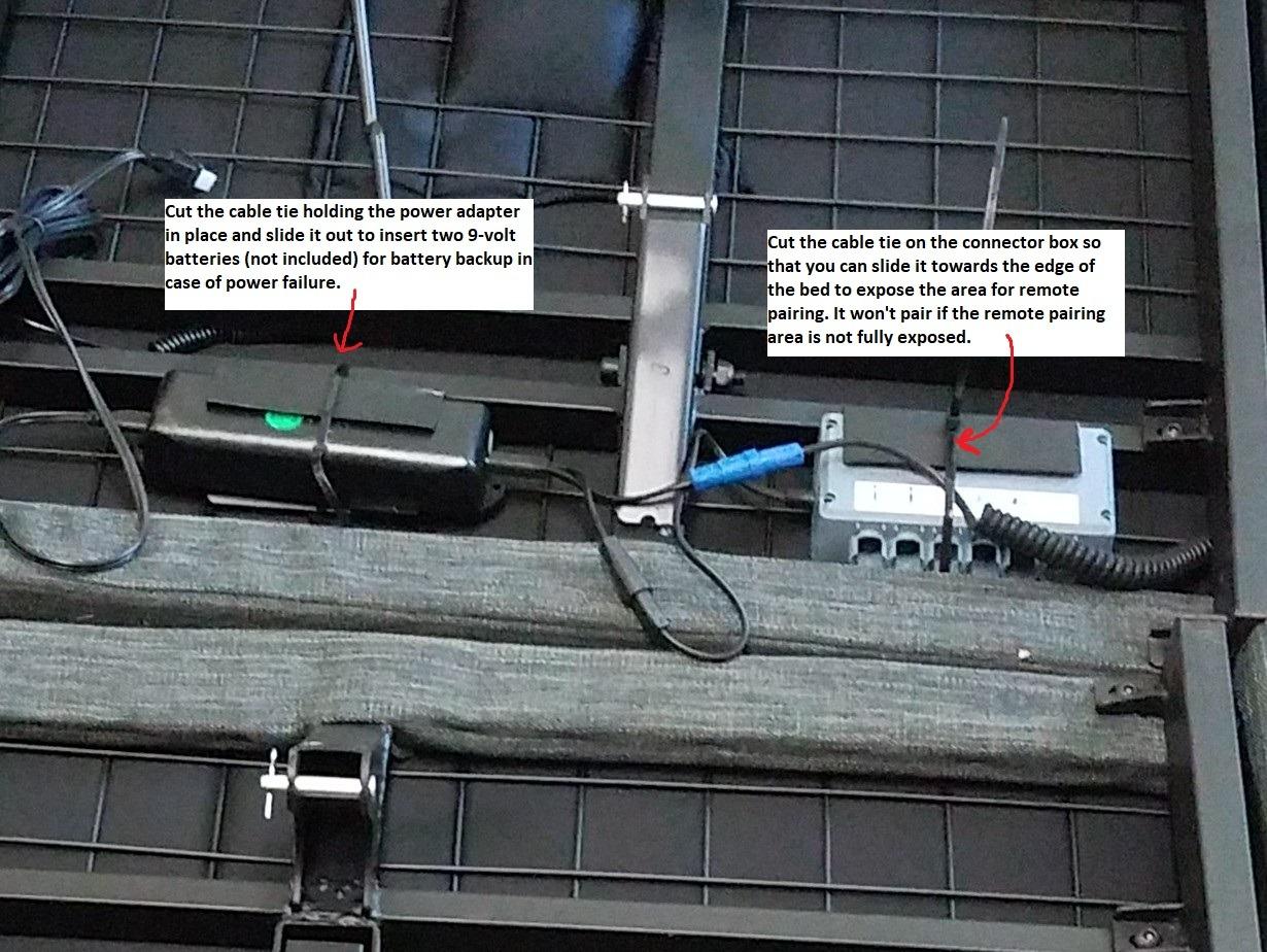 Adjustable Comfort Classic Adjustable Base - Queen - Head & Foot Incline - Wireless Remote with Memory - Easy Set Up - Zero Clearance - Zero Gravity - Durable Frame - Customer Photo 2