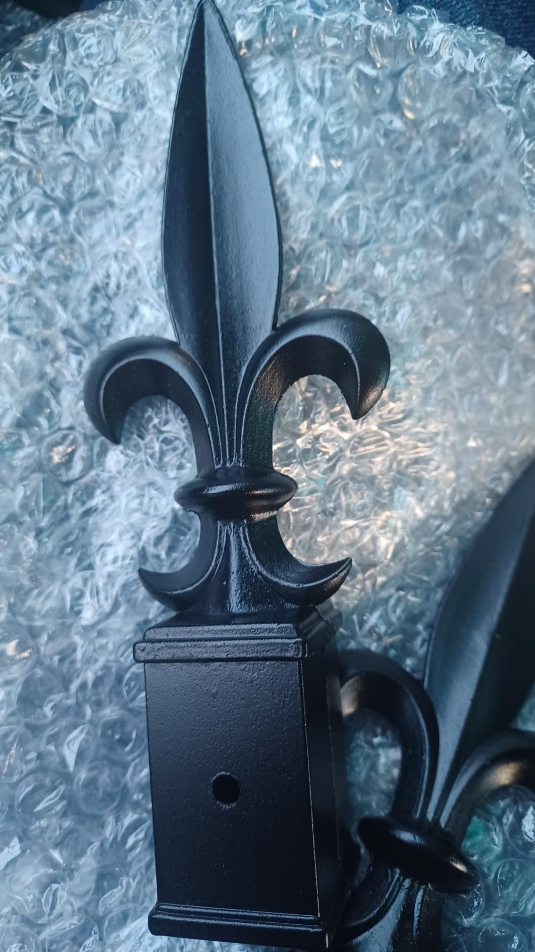 ZXNhome 10pcs Metal Fence Finials Fits 3/4