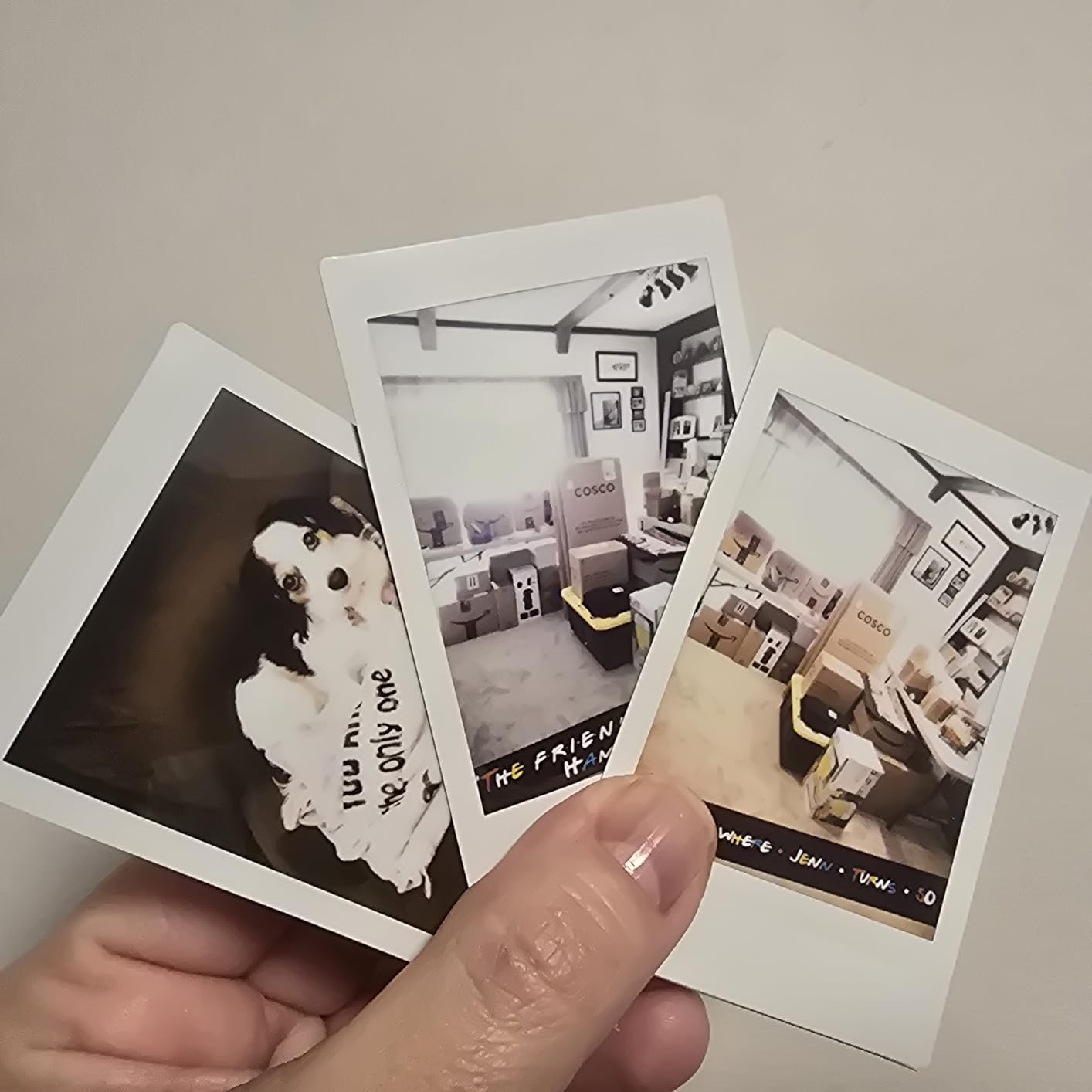 Fujifilm INSTAX Mini LIPLAY Hybrid Instant Camera - Misty White - Customer Photo 1