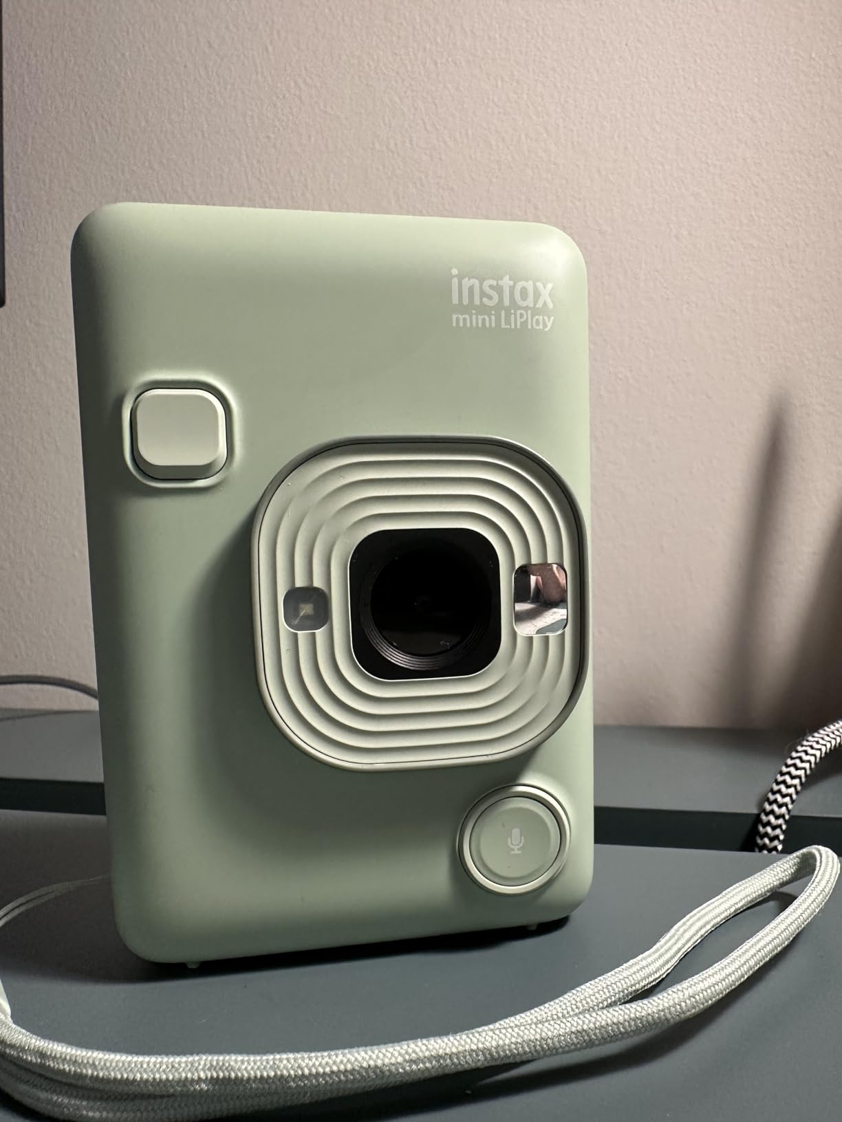 Fujifilm INSTAX Mini LIPLAY Hybrid Instant Camera - Misty White - Customer Photo 2