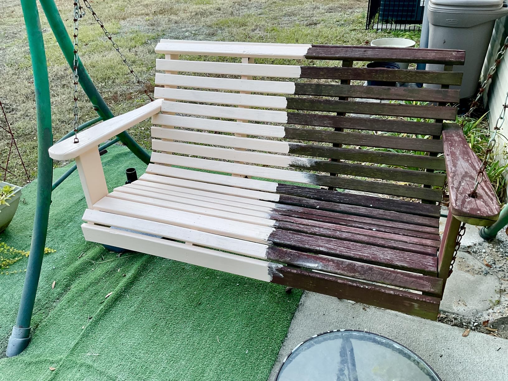 EVOLVE Signature Paint & Primer: Luxury Paint & Primer for Indoor & Outdoor Surfaces, Minimal Odor, Eggshell Sheen (Ash Gray, 5 Gallon) - Customer Photo 1