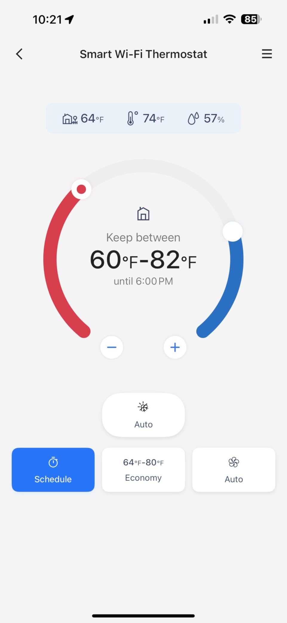 meross Smart Thermostat for Home, WiFi Thermostat Works with Matter, Alexa, Apple Home, Google Assistant, App & Voice Control, 7x24h Scheduling, Energy Saving, C-Wire Required - Customer Photo 1