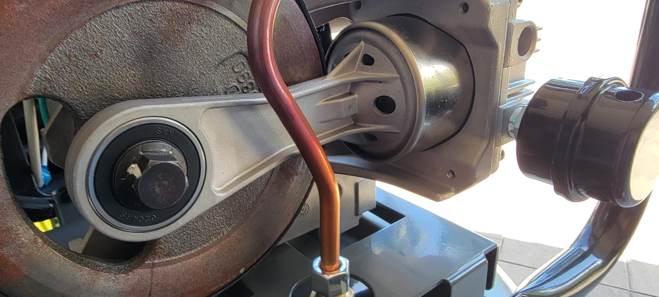 Klutch 20-Gallon Air Compressor, 2 HP, 120 Volts, 175 PSI - Customer Photo 2