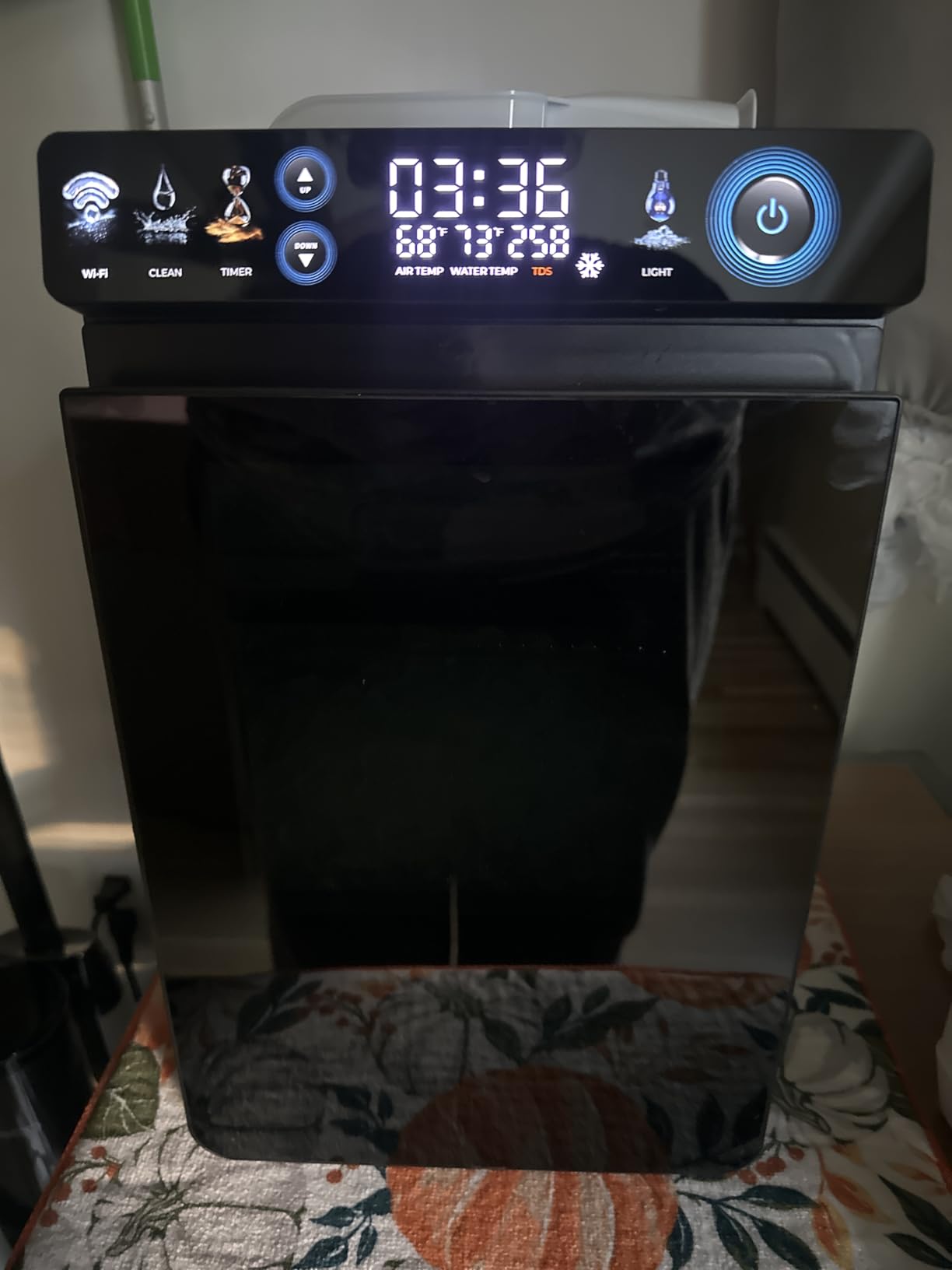 ecozy Nugget Ice Maker Countertop, Smart Pebble Ice Machine with APP Control, 44 lbs Per Day Soft Pellet Chewable Ice with Self-Cleaning, Stainless Steel - Customer Photo 4