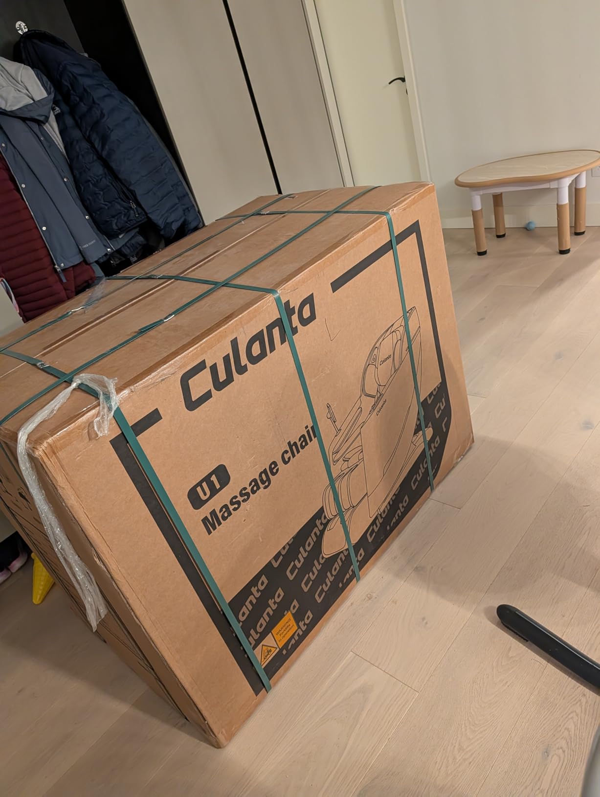 Culanta Massage Chair Full Body, Zero Gravity SL-Track Shiatsu Massage Recliner Chair with Body Scan, Airbags, Foot Rollers, Deep Yoga Stretch, Heating (U1-Black) - Customer Photo 2