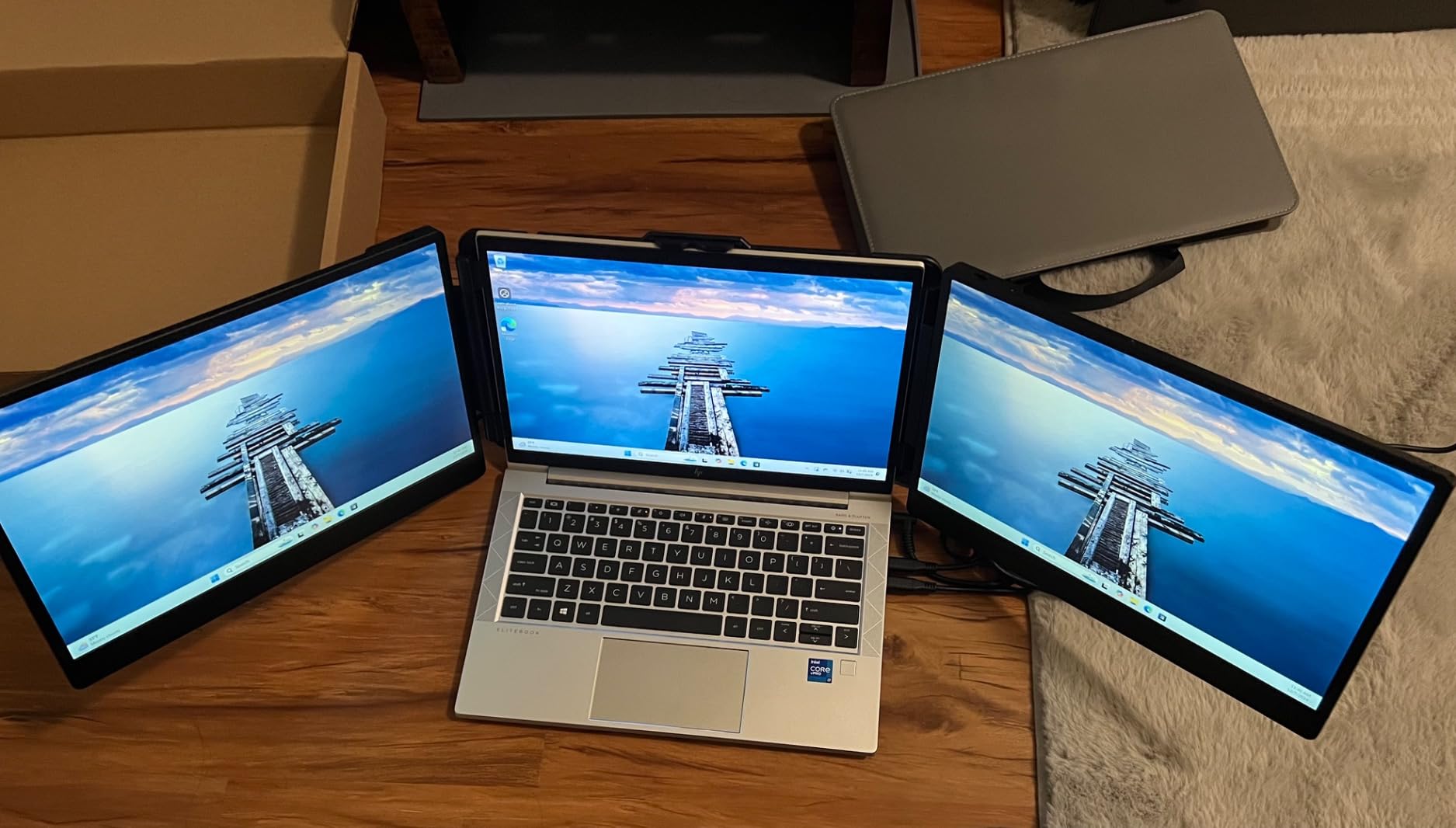 HP EliteBook 830 G8 13.3-Inch FHD Touchscreen Business Laptop Intel Core i7-1185G7 32GB RAM 512GB SSD Capacity Win 11 Pro (Renewed) - Customer Photo 2