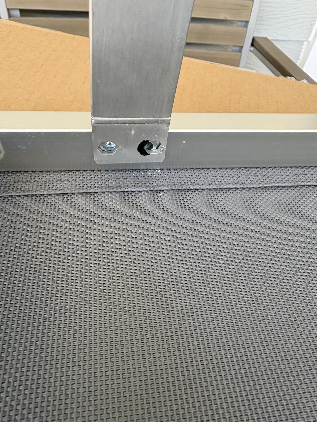 Vexwalx Patio Chaise Lounge Chair Outdoor with Wheels&Armrests, Aluminum Pool Lounge Chairs 5-Position Adjustable Recliner, Outdoor Beach Lounge Chairs for Poolside, Patio, Deck, Yard, Navy Blue - Customer Photo 2