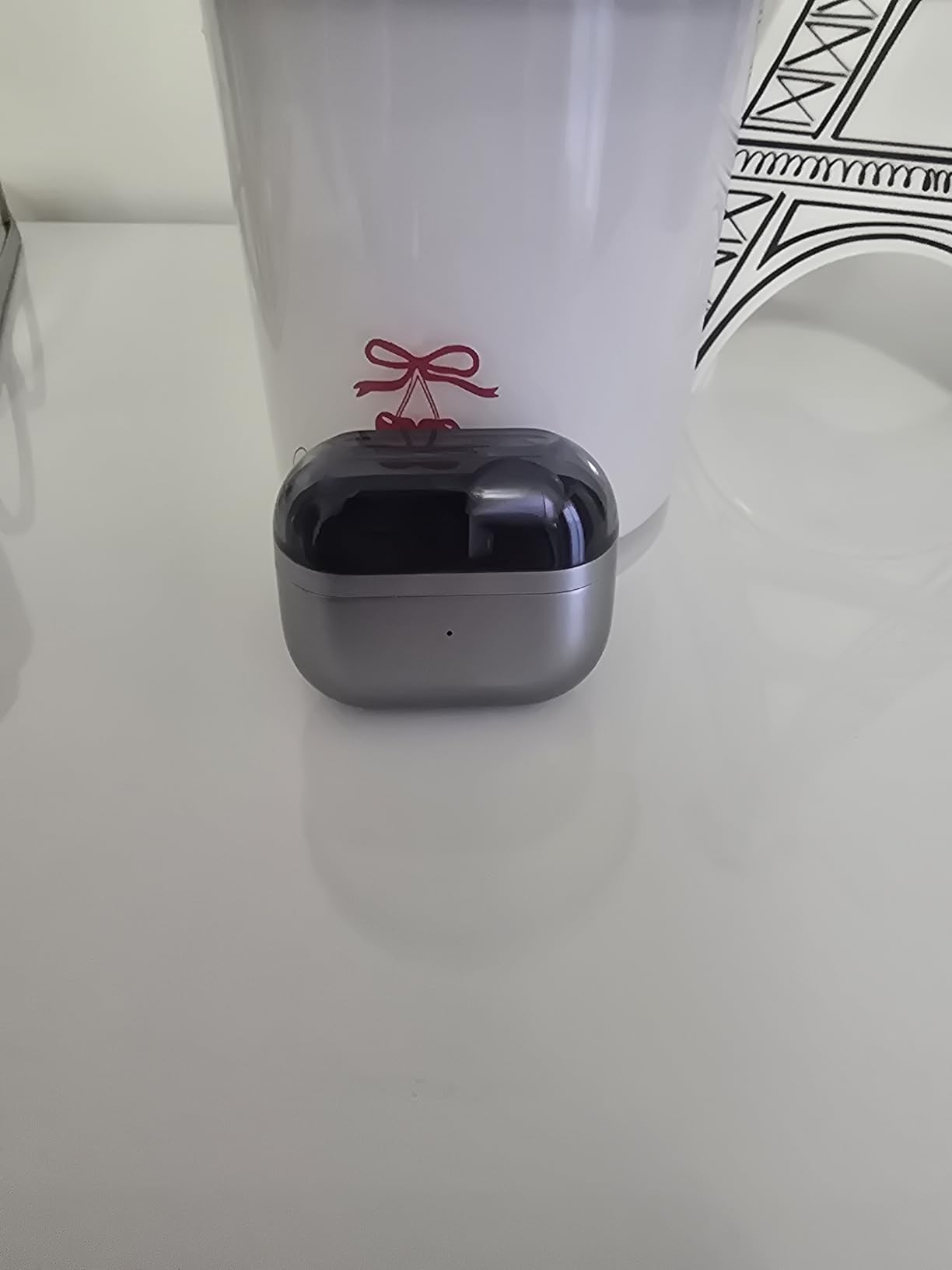 Samsung Galaxy Buds 3 Pro AI True Wireless Bluetooth Earbuds, Noise Cancelling, Sound Optimization, Redesigned Comfort Fit, Silver [US Version, Amazon Exclusive, 2Yr Warranty] - Customer Photo 2