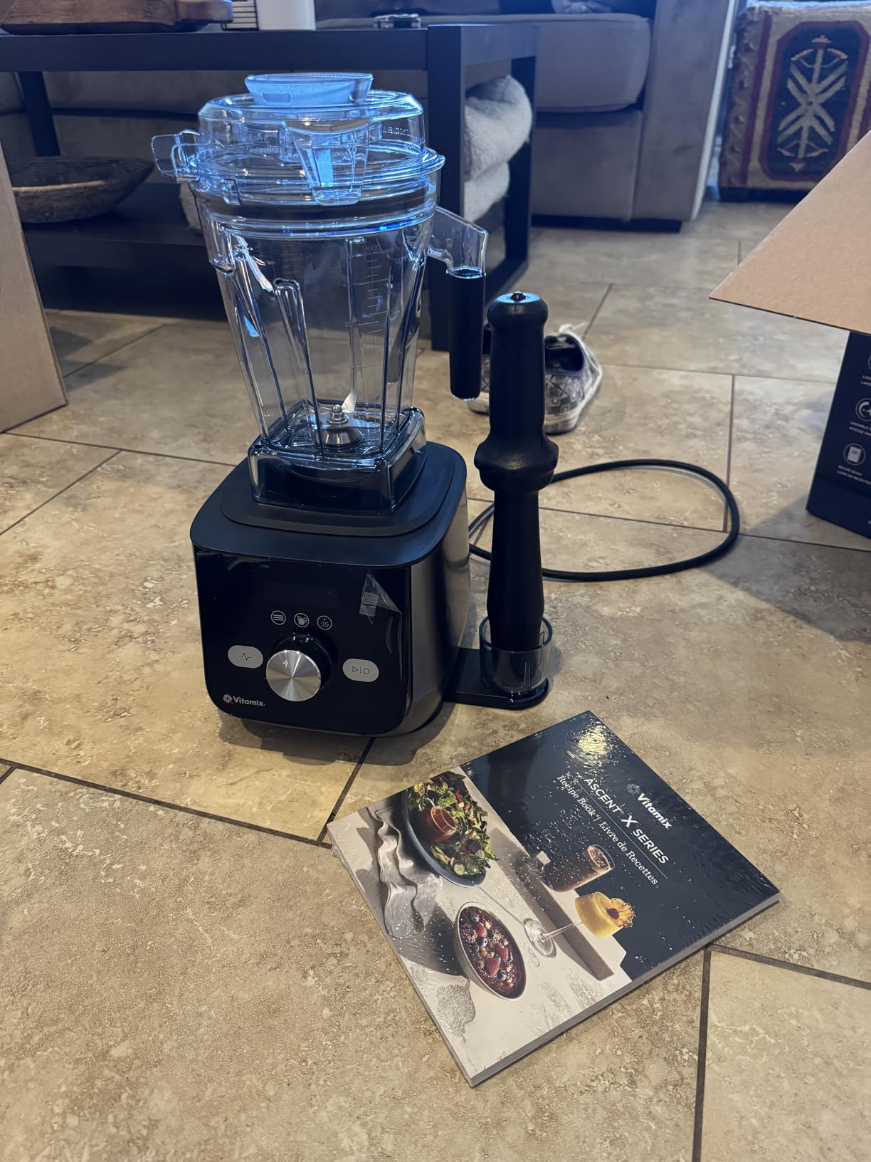 Vitamix Ascent X5 Blender with 10 Blending Programs, Self-Cleaning Program, Professional-Grade Blender for Smoothies, Soups and More, Stainless-Steel Blades, 48 Oz Container, Brushed Stainless - Customer Photo 5