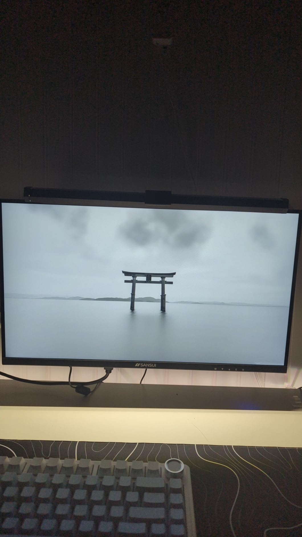 SANSUI 27 Inch Curved Gaming Monitor 200Hz 1ms with Speakers FHD 1080P Computer Monitor FreeSync|1500R|130% sRGB|HDR|Low Blue Light|HDMI DP Ports|VESA Mount|Metal Stand(HDMI Cable Incl.) - Customer Photo 1