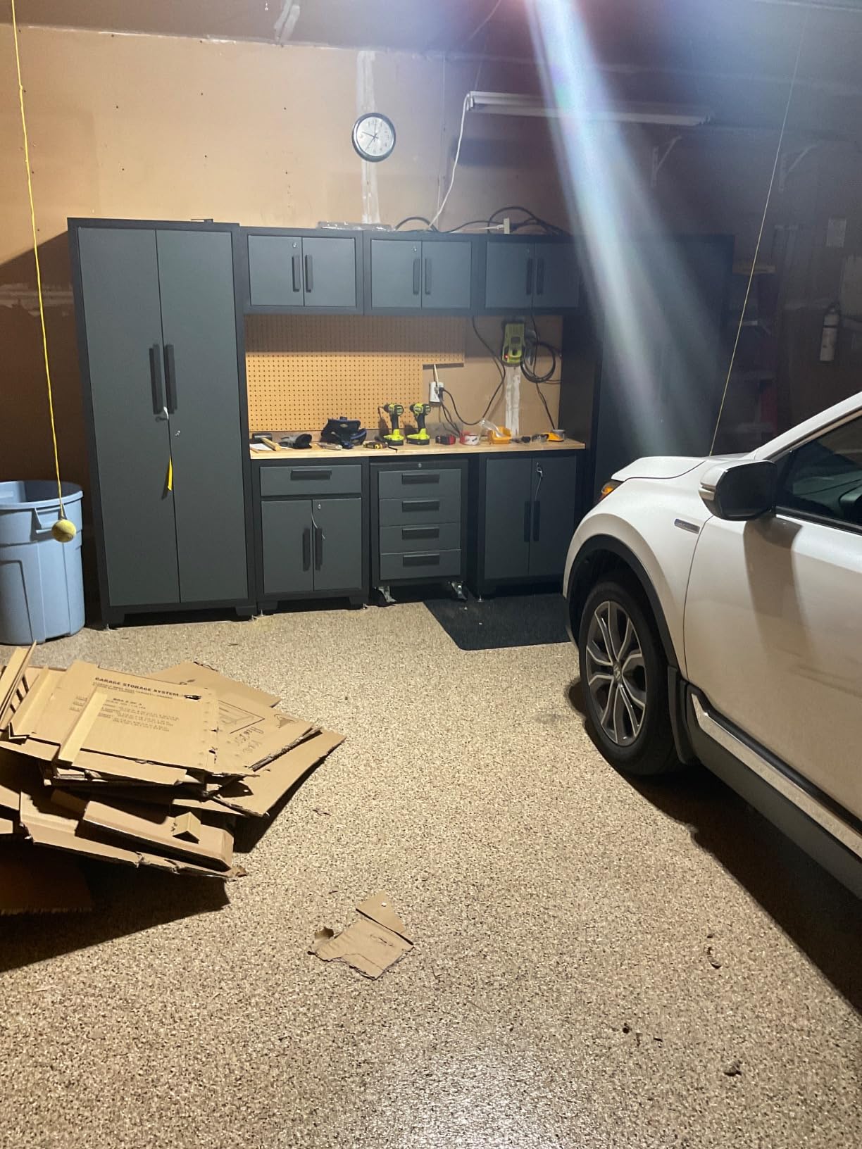 Torin Garage Cabinets Storage System, 9 Piece Included Steel Drawers Rolling Chest,Locked Storage Cabinet, Perfect for Organizing Garage and Tools, 129.92