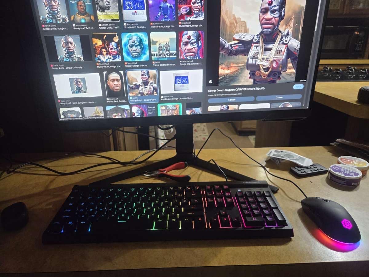 CYBERPOWERPC Gamer Master Gaming PC, AMD Ryzen 5 5500 3.6GHz, Radeon RX 6400 4GB, 16GB DDR4, 500GB PCIe Gen4 SSD, WiFi Ready & Windows 11 Home (GMA3100A) - Customer Photo 1