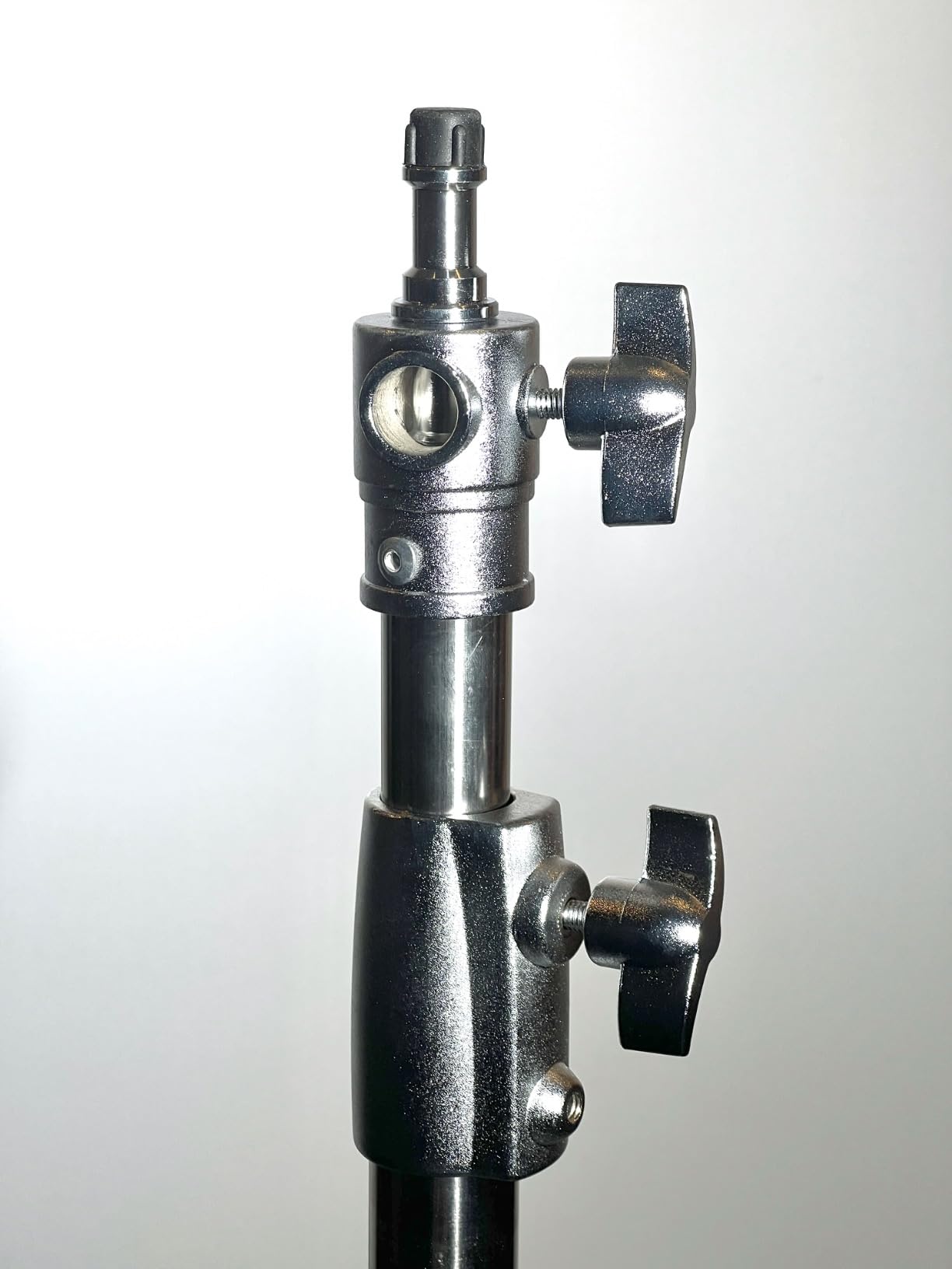K&F CONCEPT 9.2ft/2.8m Stainless Steel Light Stand, Spring Cushioned Heavy Duty Photography Tripod Stand with 1/4
