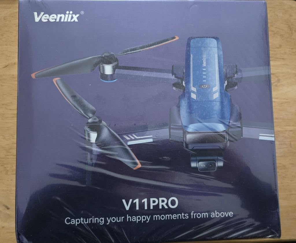 V11PRO Drone with 8K Camera for Adults, 3-Axis Gimbal Drones with 4K/30fps Video, 48 Million Pixels, 80min Flight Time with 2 Batteries, 6KM Video Transmission Quadcopter, Professional Drone customer photo 2