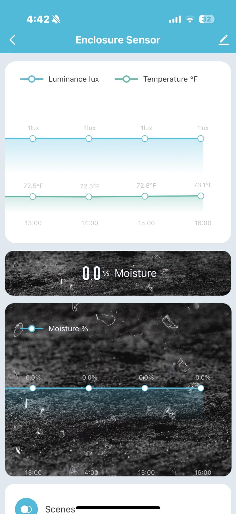 PLANTRON Afra II Smart Soil Moisture Sensor By LINKSTYLE — Includes WiFi Hub (2.4GHz wi-fi only) for Remote Access, 3-in-1 Soil Moisture, Temperature and Luminosity Tracker, Waterproof, Indoor/Outdoor - Customer Photo 2