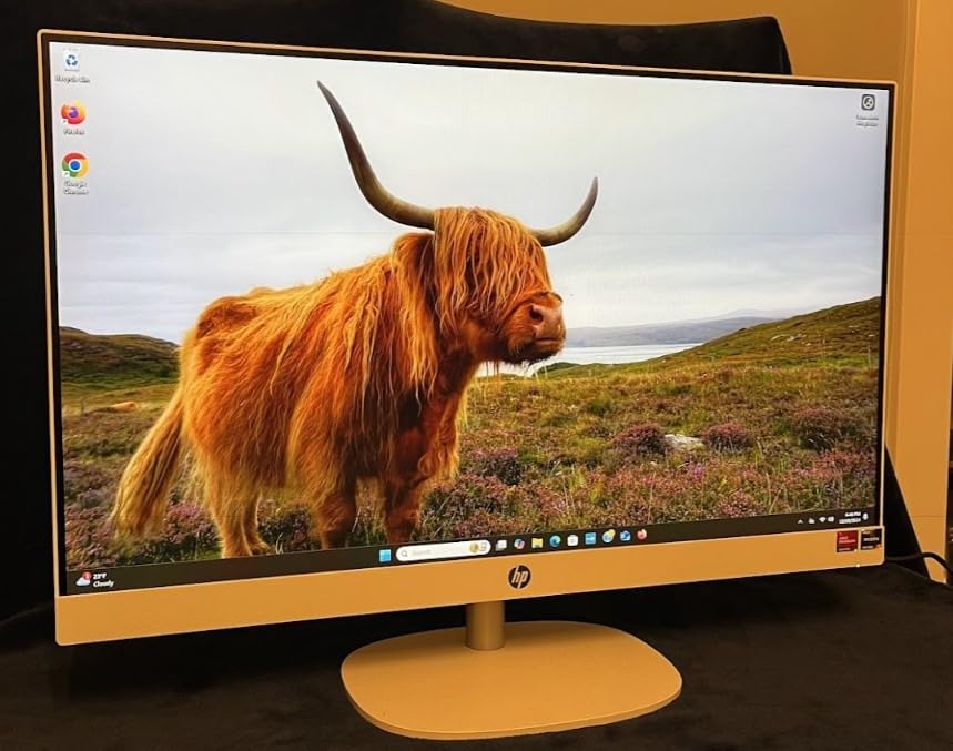 HP 27 inch All-in-One Desktop PC, FHD Display, AMD Ryzen 7 7730U, 32 GB RAM, 1 TB SSD, AMD Radeon Graphics, Windows 11 Home, 27-cr0012 (2024) - Customer Photo 2