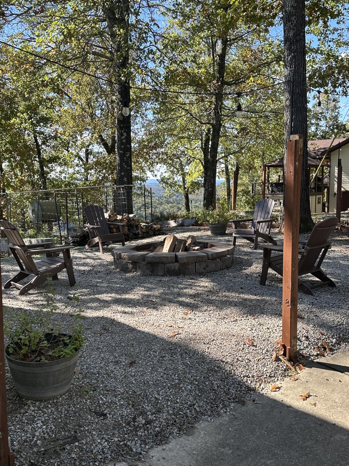 nevilywood Folding Adirondack Chair, Ergonomic Extended Backrest, HDPE All-Weather, 380lbs Capacity, Maintenance-Free, Cup Holder, (Black) Outdoor Patio & Firepit Chair - Customer Photo 1