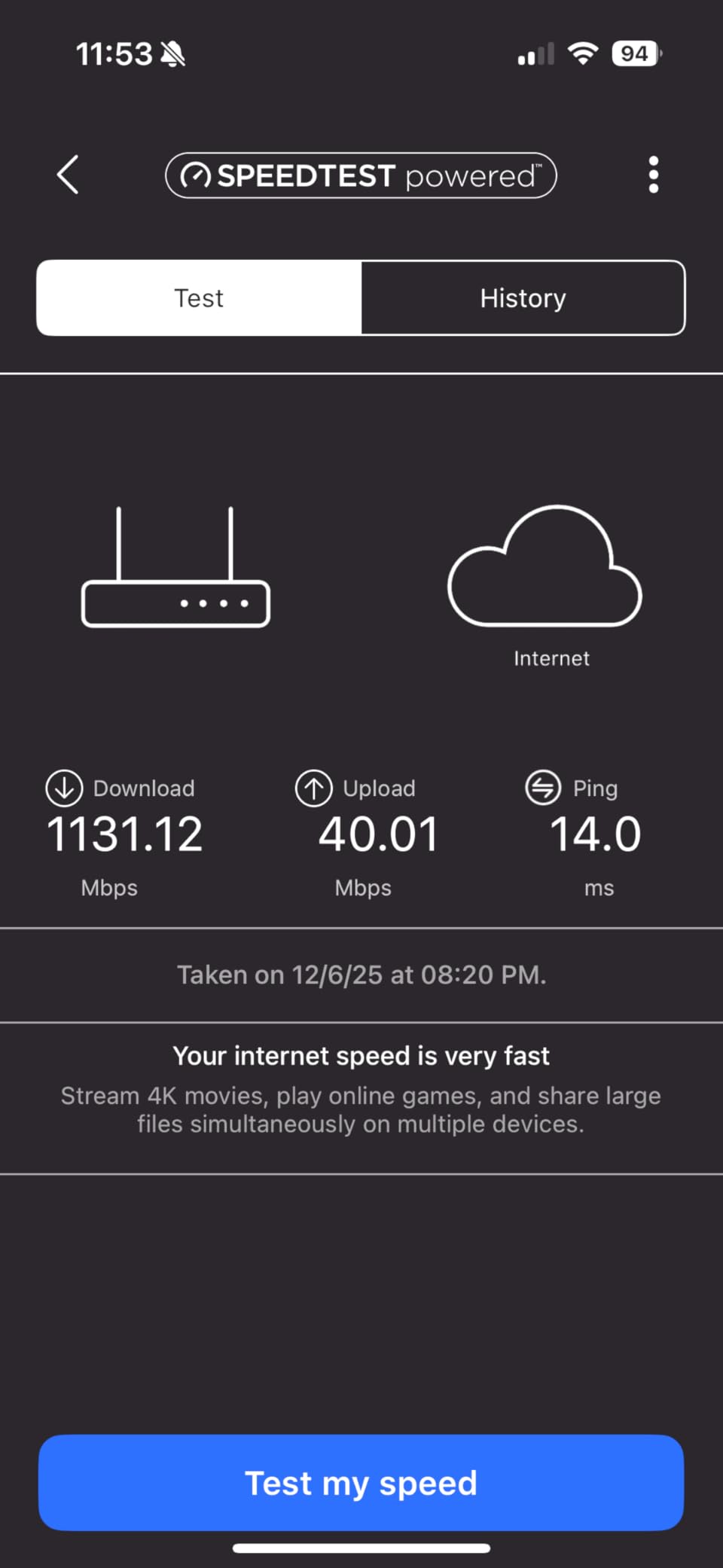 NETGEAR Nighthawk Tri-Band WiFi 7 Router (RS500) – Router Only, BE12000 Wireless Speed (up to 12 Gbps) - Covers up to 3,000 sq. ft., 120 Devices – 2.5 Gig Internet Port - Free Expert Help - Customer Photo 3