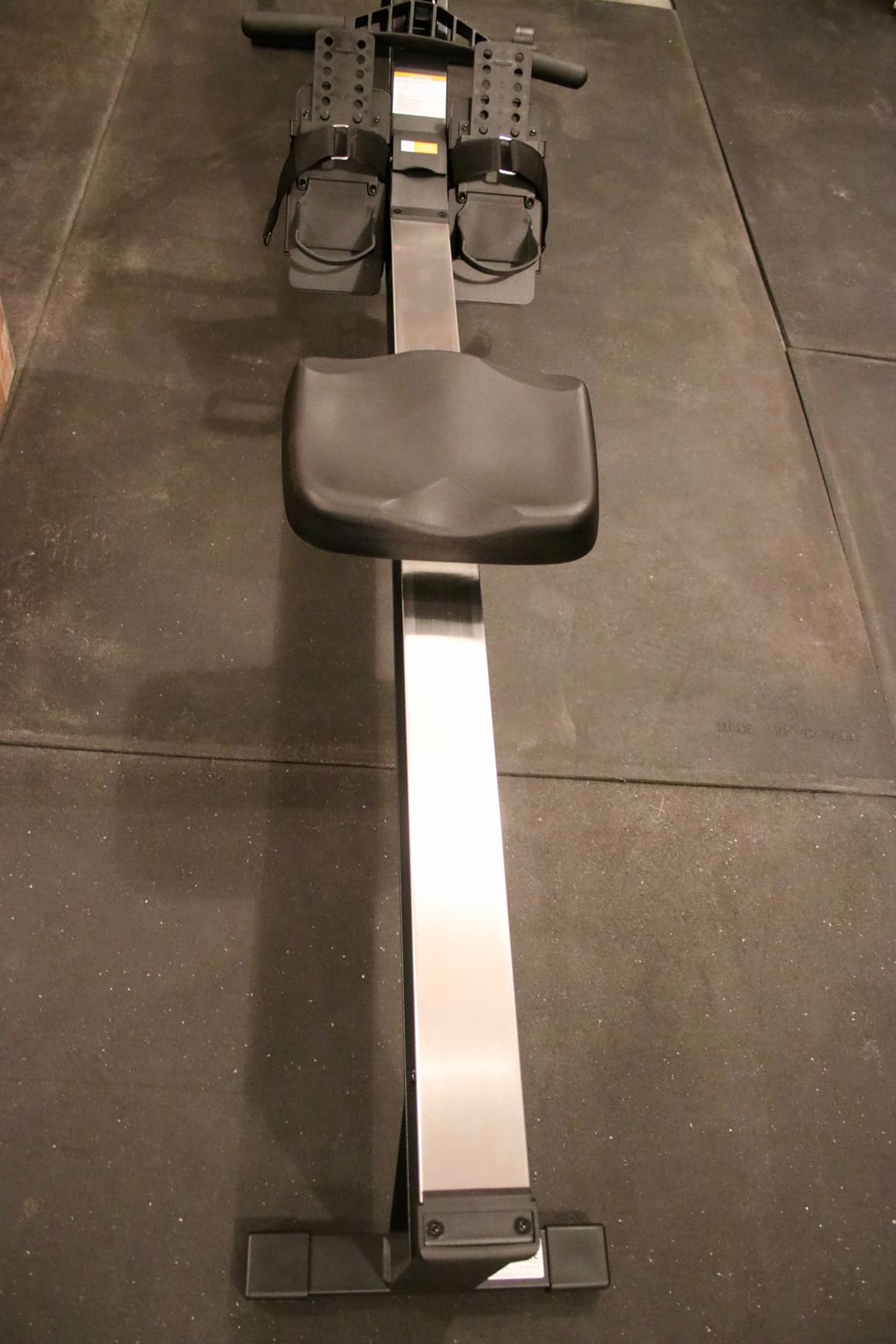 MERACH Rowing Machines for Home, Adjustable Air Resistance Professional Indoor Rowing Machine, Ergonomic Comfort Seat, Performance Monitor and Device Holder, Easy Storage - Customer Photo 1