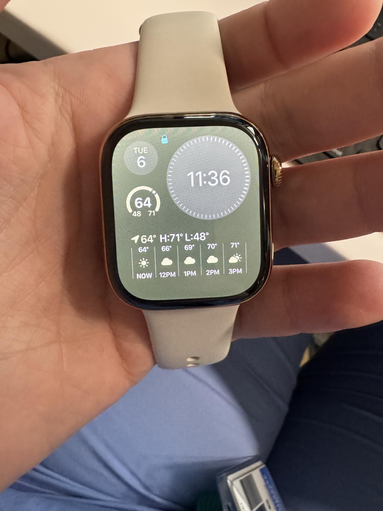 Apple Watch Series 10 GPS 46mm - Jet Black Aluminum Case with Black Sport Band (M/L) - Customer Photo 2