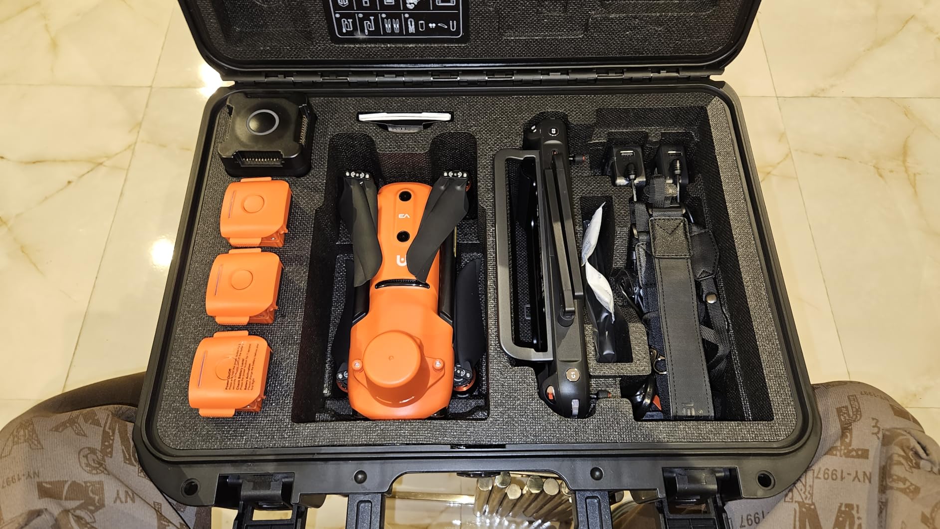 Autel Robotics EVO II PRO RTK V3, Real-time Centimeter-Level Positioning, Remote ID, S-ony 1'' 6K/30fps HDR Camera, GNSS Base Station & PPK Support, 38 Minutes, 15KM Transmission, for Mapping/Photogrammetry/Urban Planning/Searching - Customer Photo 1