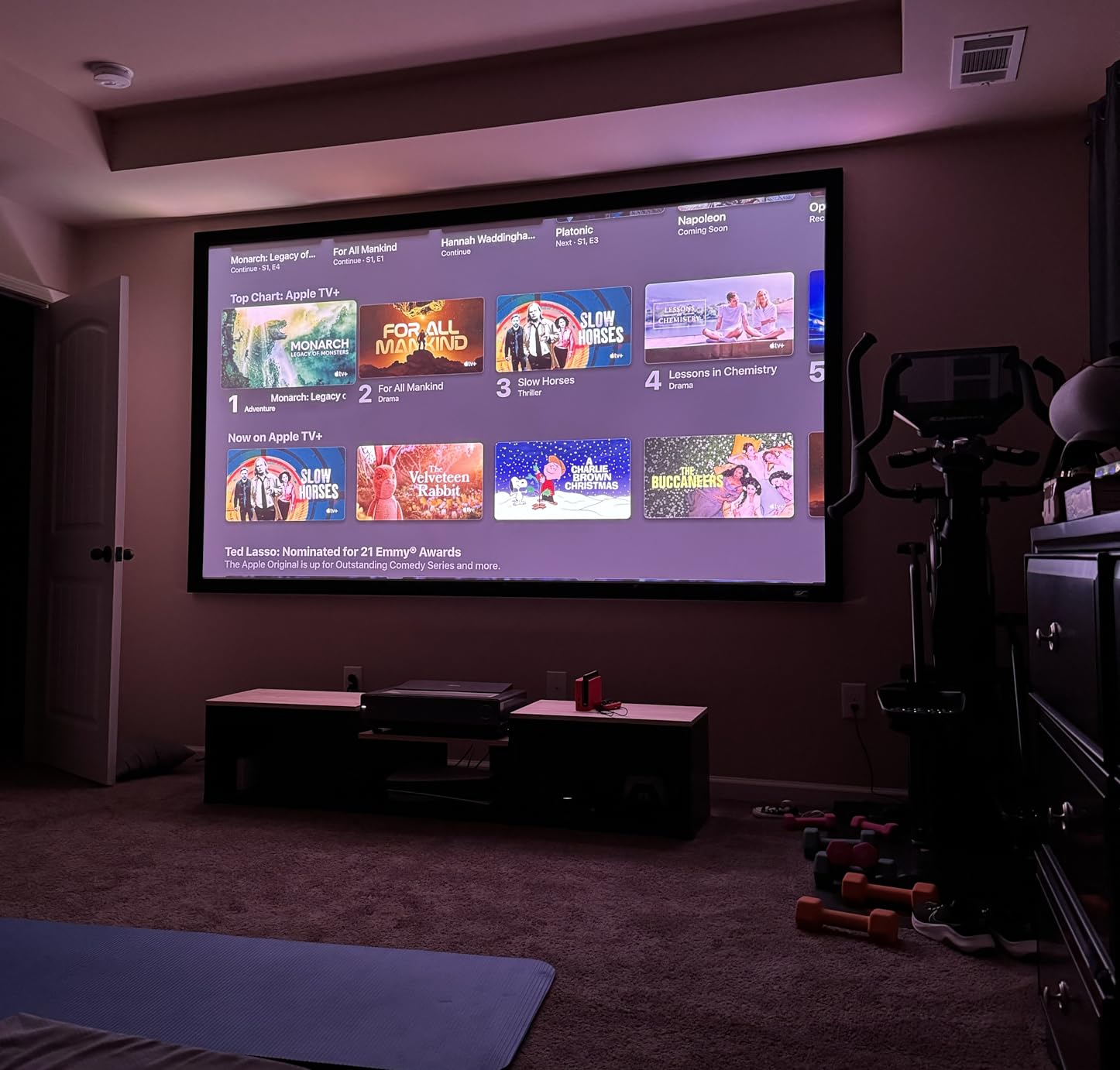 Hisense PL2, Ultra Short Throw Home Theater Laser Projector, 80