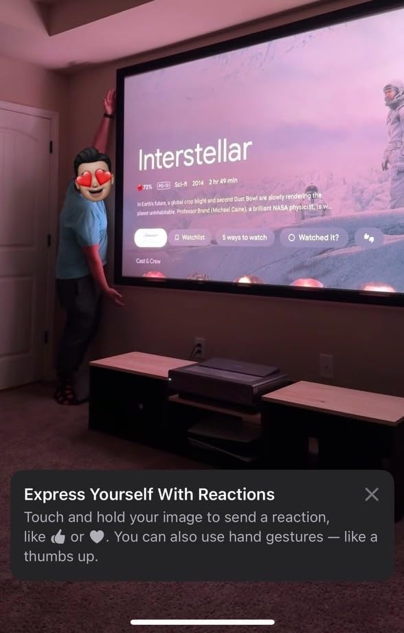 Hisense PL2, Ultra Short Throw Home Theater Laser Projector, 80