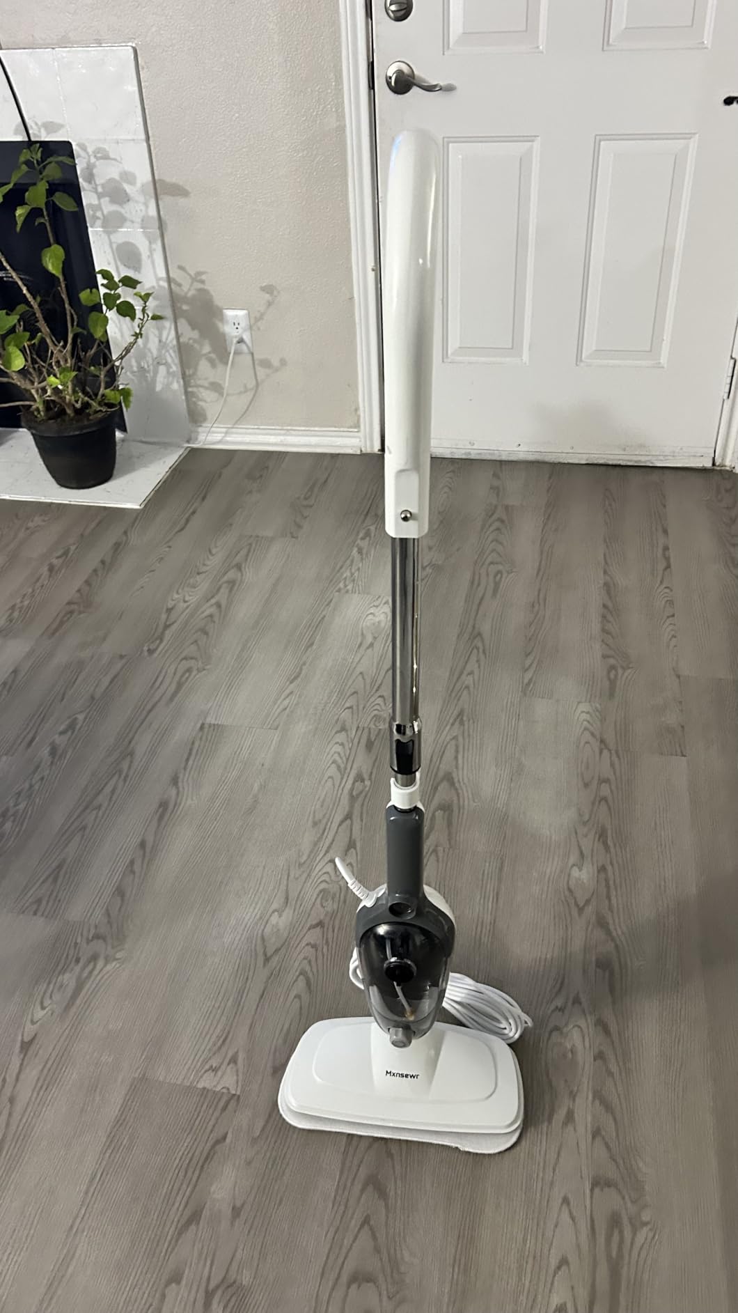 Steam Mop - All-in-one Powerful Handheld Steam Cleaner Detachable Floor Steamer with 11 Accessories, MultiPurpose Steamer for Hardwood Floors, Clothes, Windows, Tiles, Carpet, Whole Home Use, Grey - Customer Photo 1