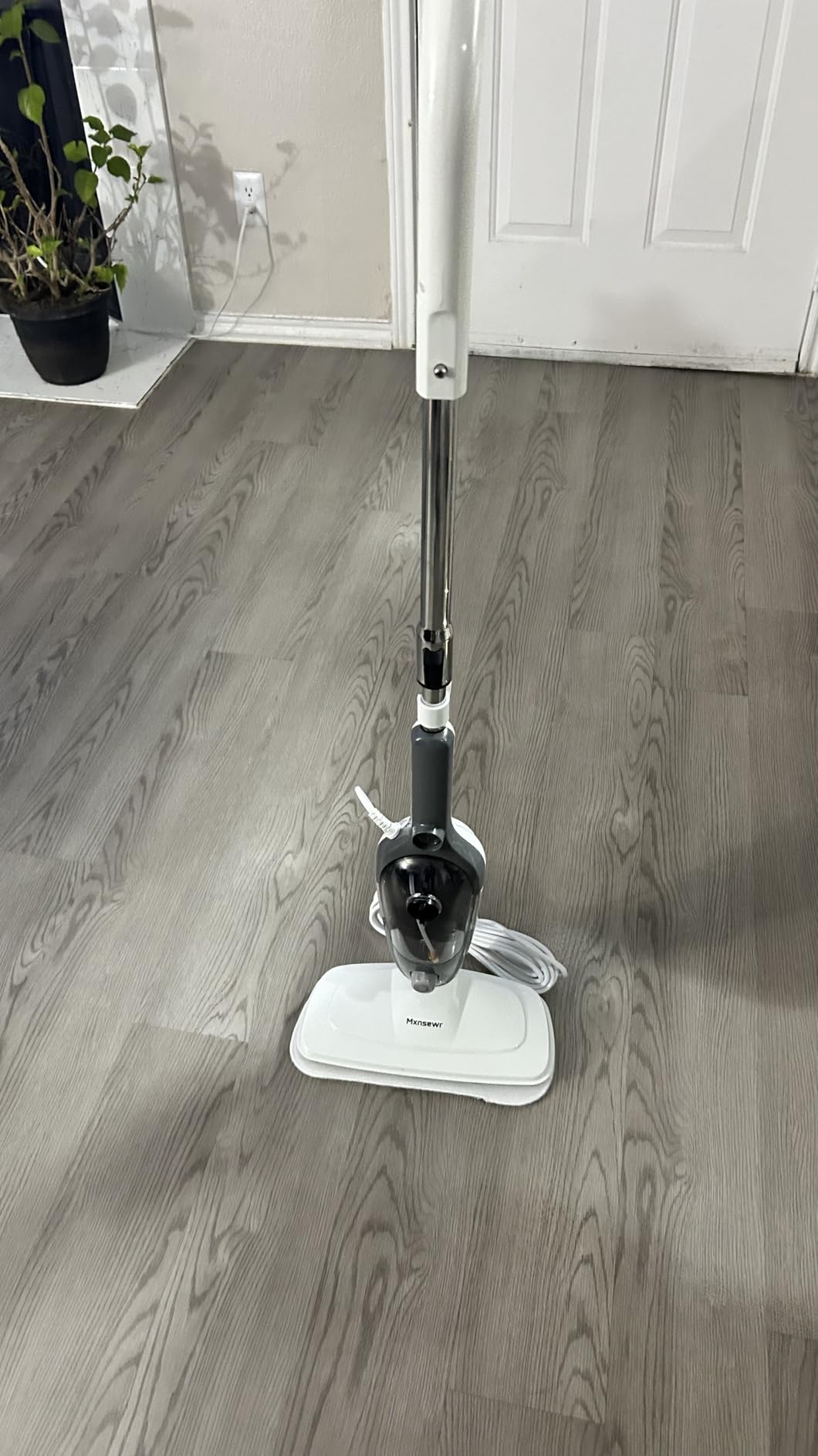 Steam Mop - All-in-one Powerful Handheld Steam Cleaner Detachable Floor Steamer with 11 Accessories, MultiPurpose Steamer for Hardwood Floors, Clothes, Windows, Tiles, Carpet, Whole Home Use, Grey - Customer Photo 2