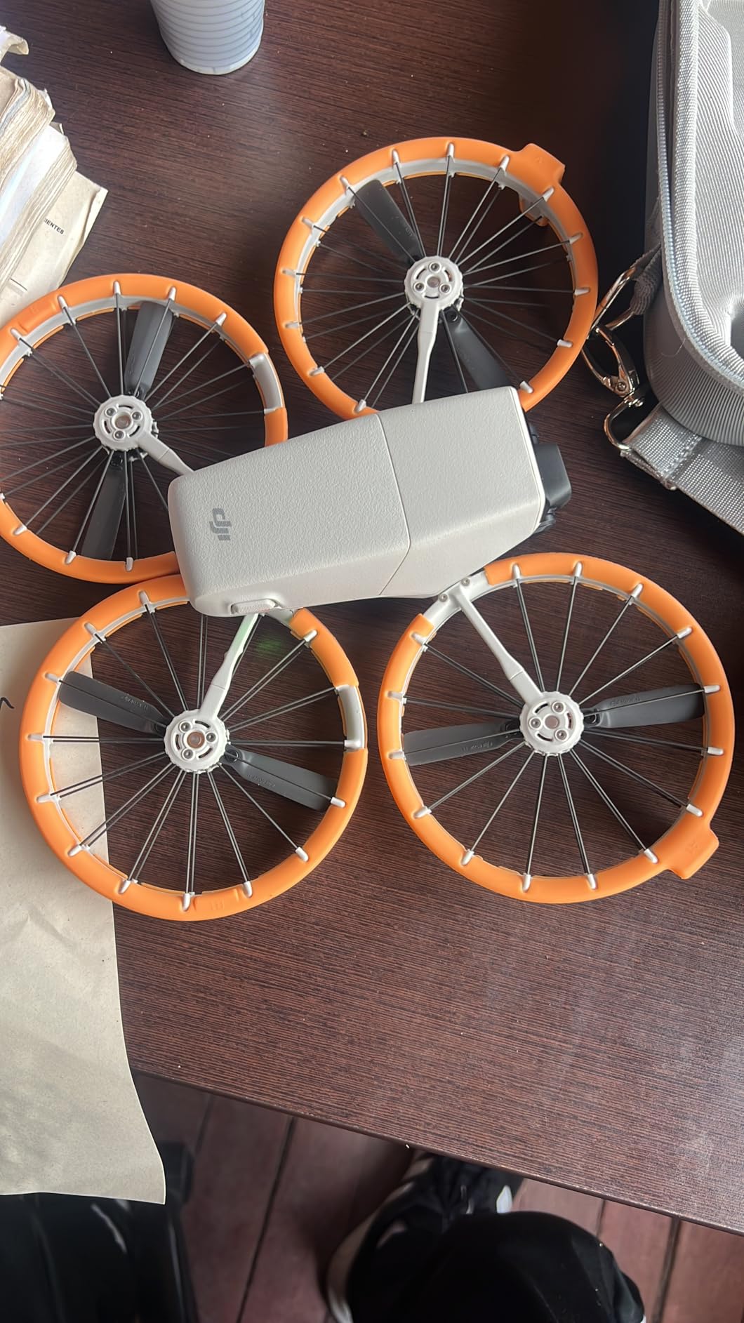 DJI Flip (RC-N3), Drone With 4K UHD Camera for Adults, Under 249 g, 3-Axis Gimbal Stabilization, 44000ft/13km Video Transmission, Palm Takeoff, Auto Return, 31-Min Flight Time, Intelligent Flight - Customer Photo 5