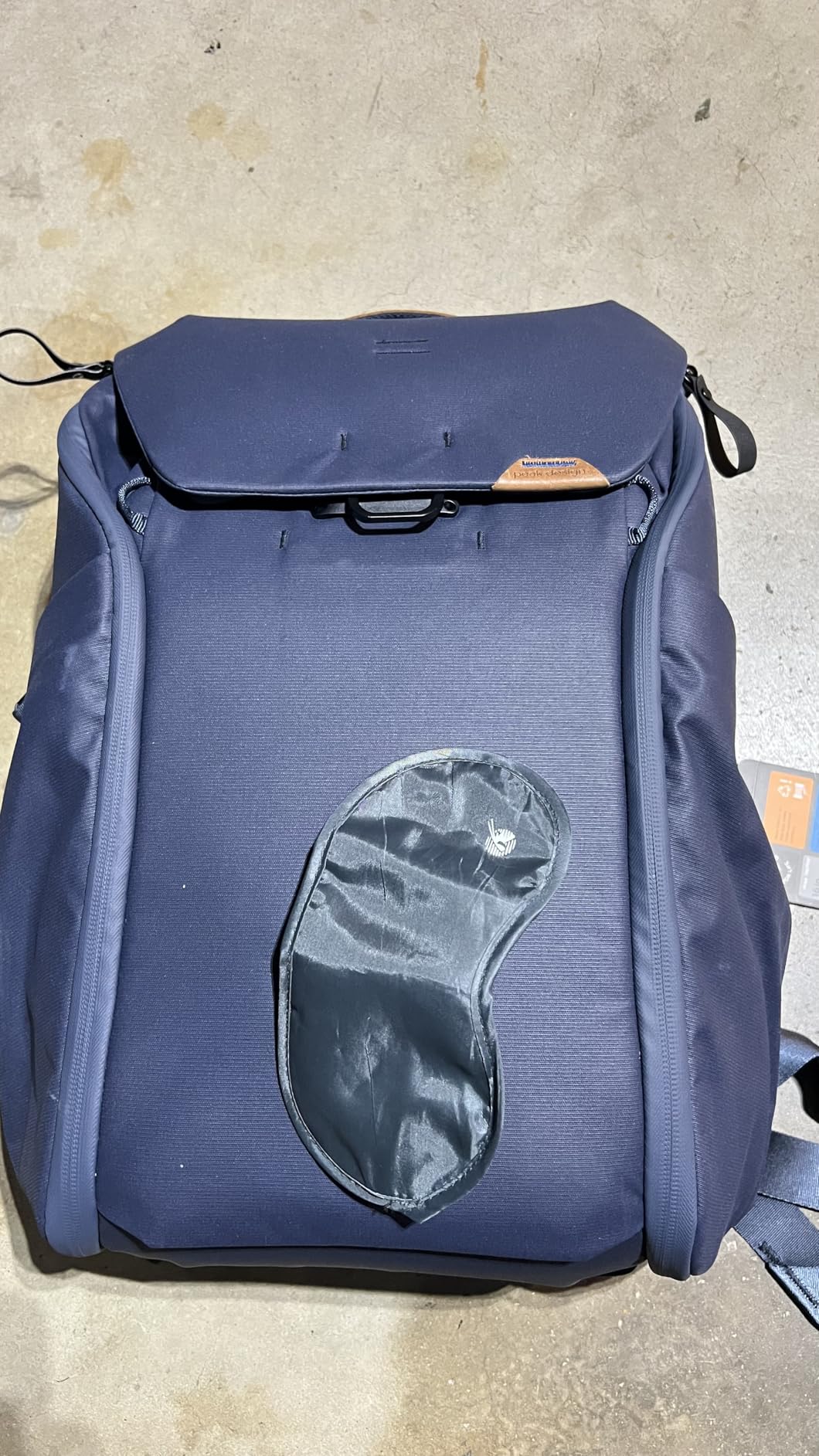 Peak Design Outdoor Backpack 25L, Black, Compact and Lightweight Frameless Daypack, Ultra Cinch Roll-Top Design - Customer Photo 1