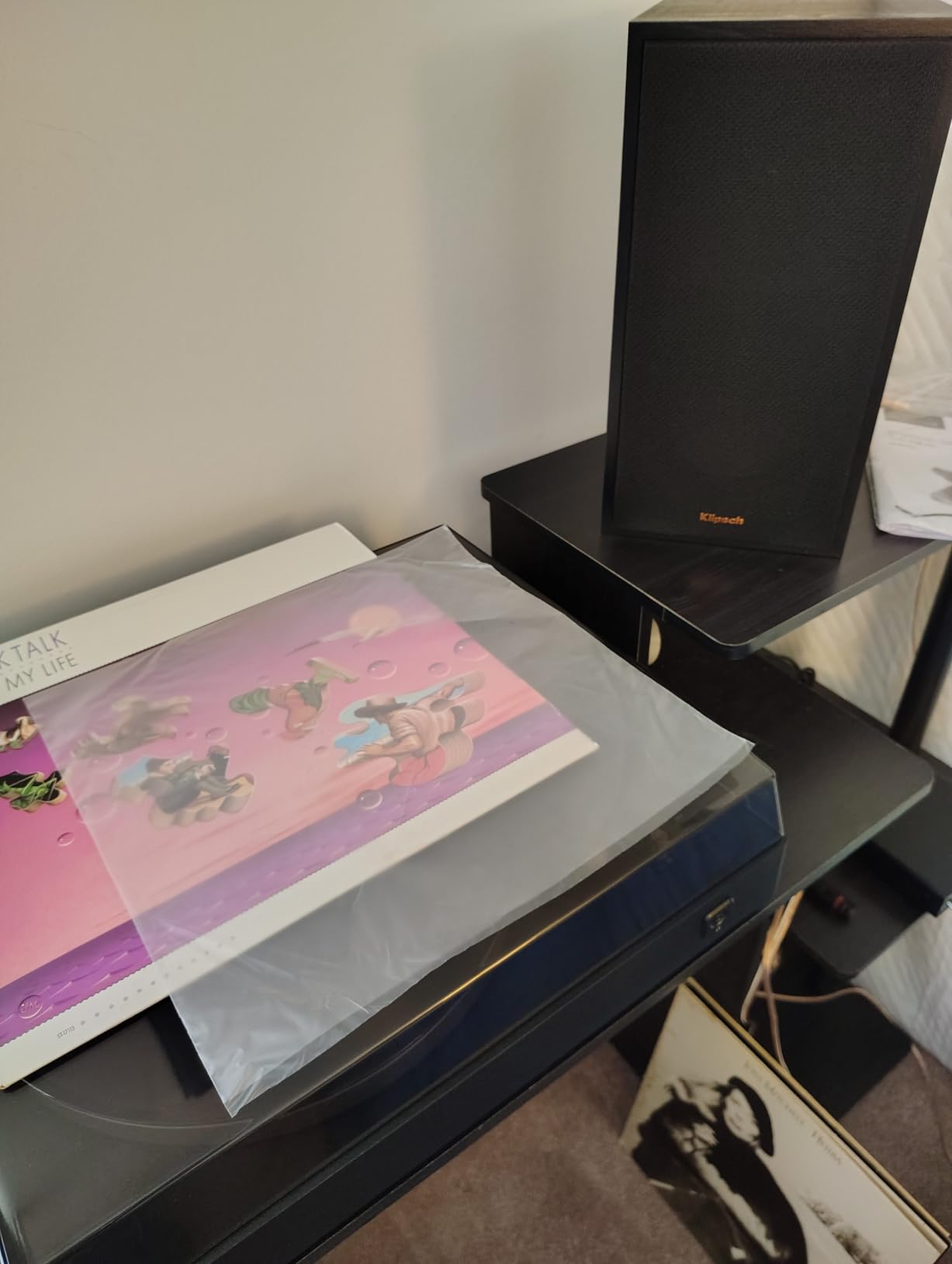 Nobsound 300Wx2 Stereo Amplifier with Phono Input - HiFi Class D Mini Power Amp for Home Theater, Turntables, Studio Monitor | TPA3255 Chip, RCA/MM Inputs, Bass/Treble Control (NS-13G MAX DC 48V) - Customer Photo 2