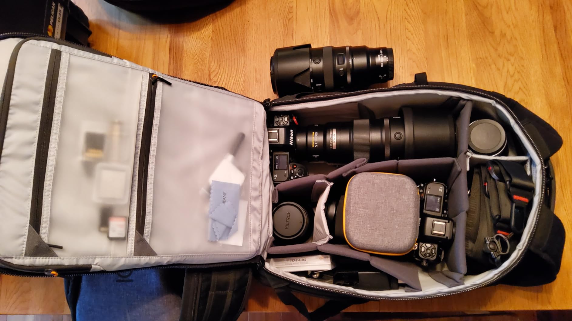 Lowepro ProTactic BP 450 AW III Camera Backpack, 4-point Access, Professional Camera Bag, DSLR/Drones/Mirrorless, Up to 16