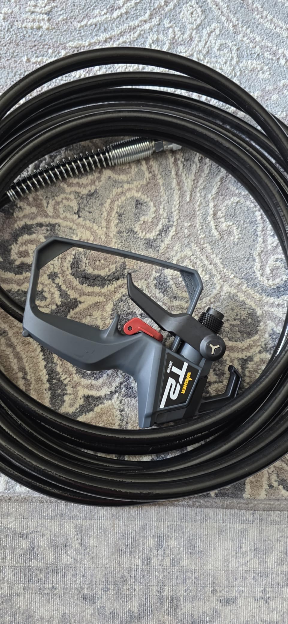 Wagner Spraytech 2435698 Control Pro 130 Paint Sprayer with T2 Gun, High Efficiency Airless Sprayer with Low Overspray, Yellow - Customer Photo 5