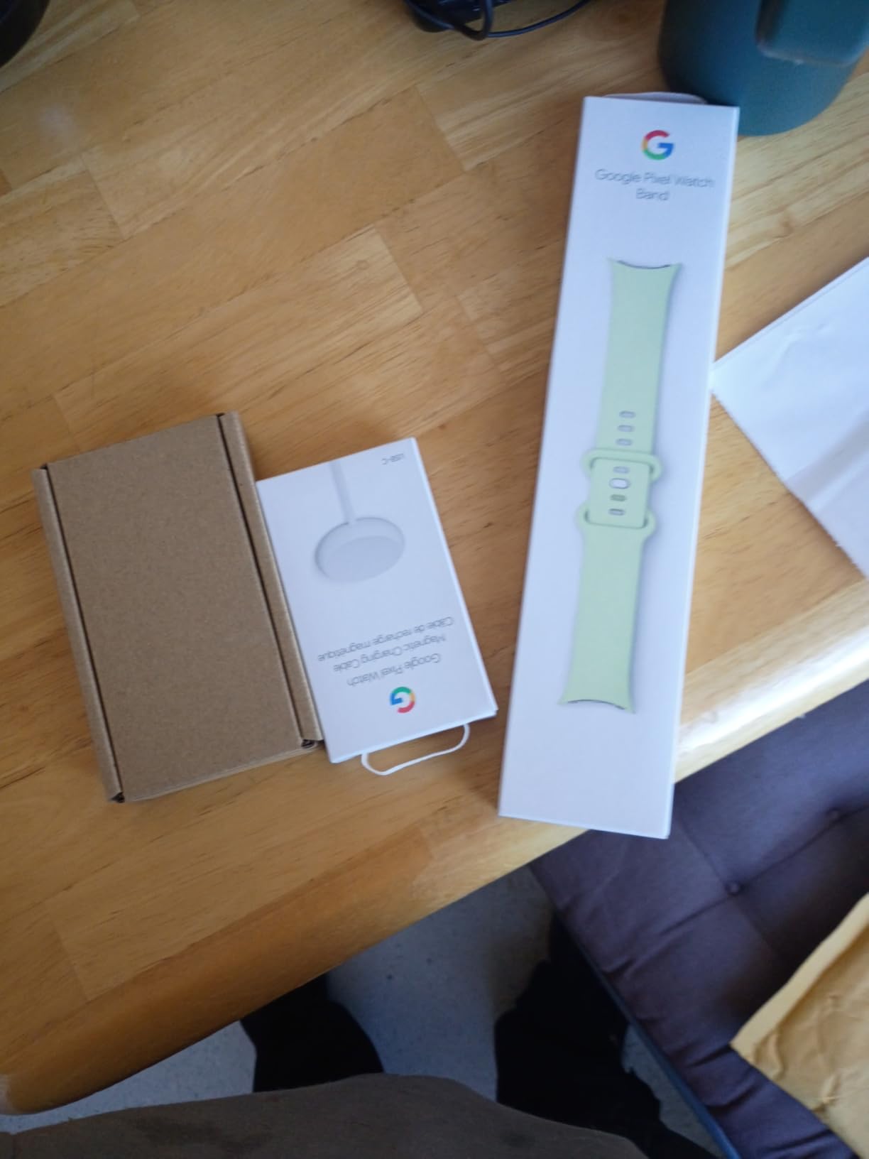 Pixel Watch 41mm Smartwatch with WiFi, GPS, BT and Heart Rate Monitor in Bulk Packaging (Silver Charcoal) - Customer Photo 1