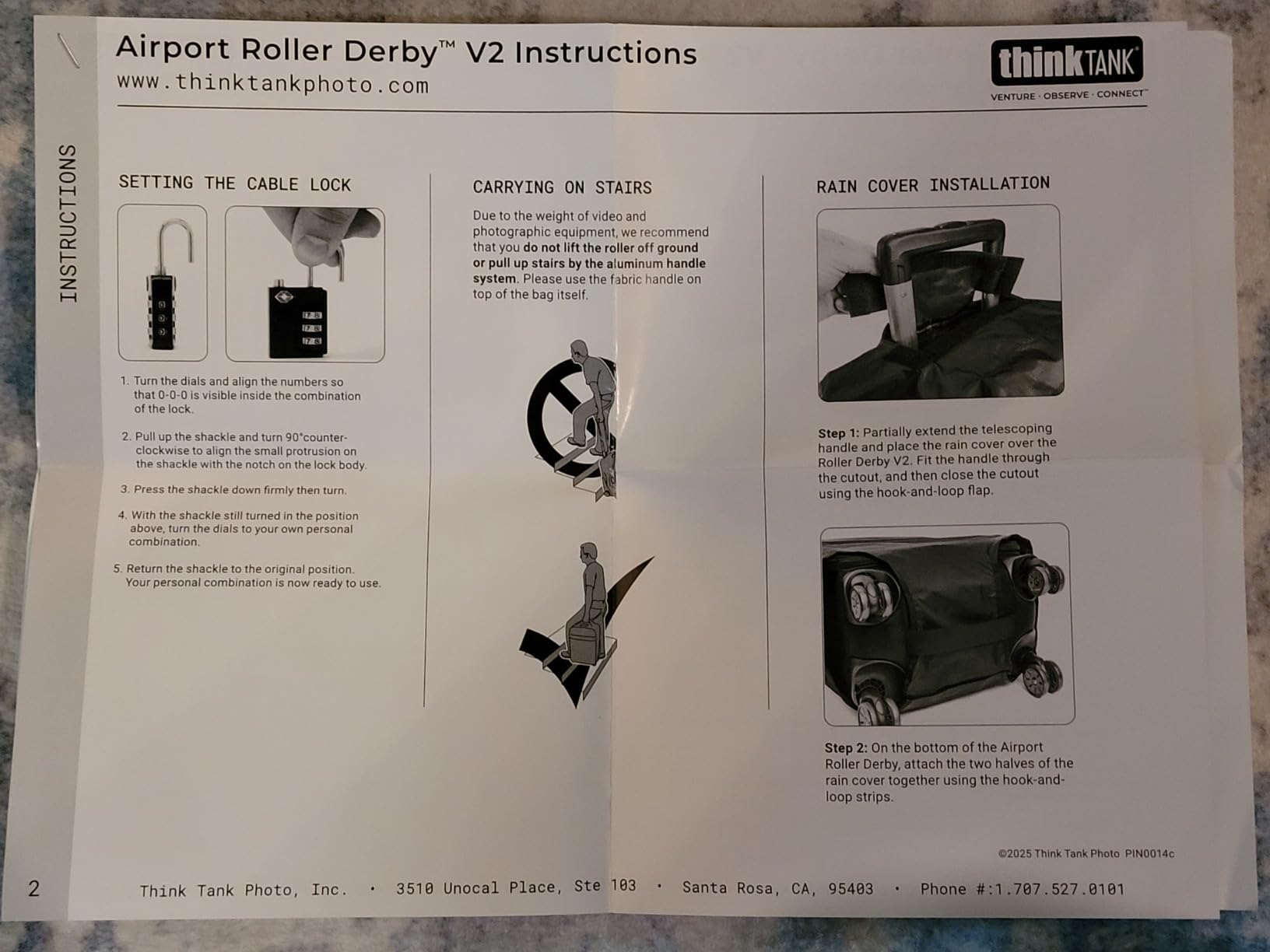 Think Tank Airport Navigator V2, 4 Wheel Rolling Carry-On Camera Case - Customer Photo 1