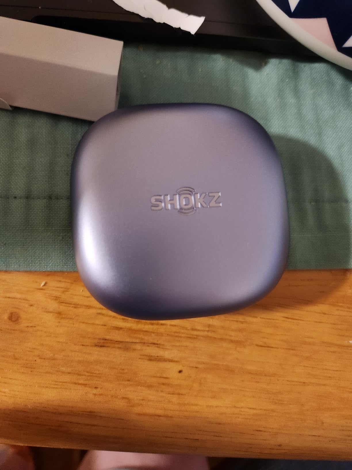 SHOKZ OpenFit 2 Open-Ear Headphones, True Wireless Bluetooth Earphones with Microphone, Earhook Earbuds with 48 Hours of Playtime, Fast Charging, IP55 Water-Resistant, with Carrying Bag, Black, Bluetooth 5.4 - Customer Photo 1