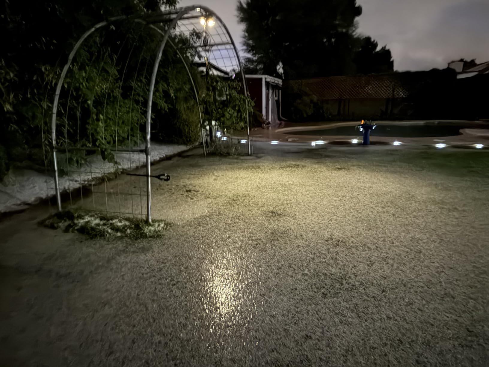 INCX Solar Lights Outdoor Waterproof,12 Pack Solar Lights for Outside, Solar Garden Lights Landscape Lighting for Patio Pathway Lawn Yard Deck Driveway Walkway, Warm White - Customer Photo 2