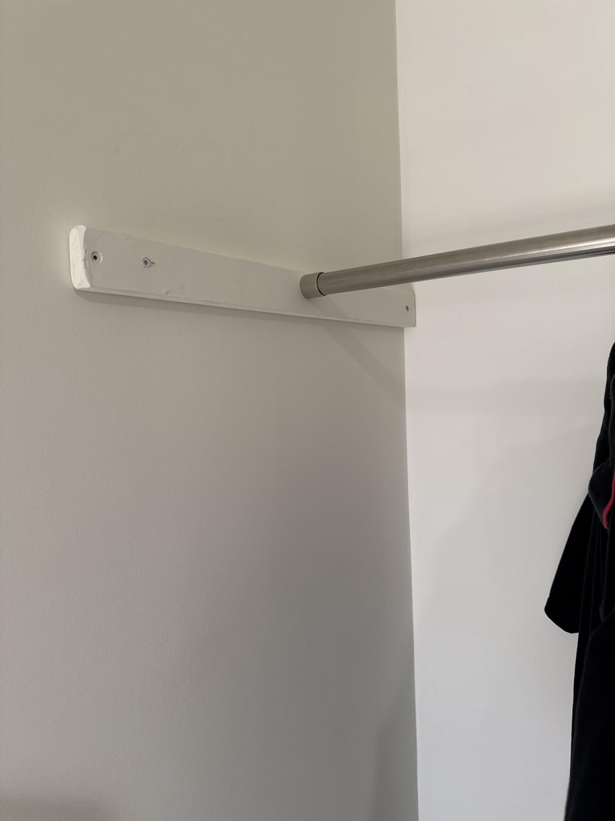 Aheaplus Closet System, 4-9Ft Closet Organizer with 4 Wooden Drawers, Wood Closet Organizer System with Tower, Walk-in Closet Organizer Wardrobe Clothes Rack with 4 Hanging Rods, Garment Rack, White - Customer Photo 2