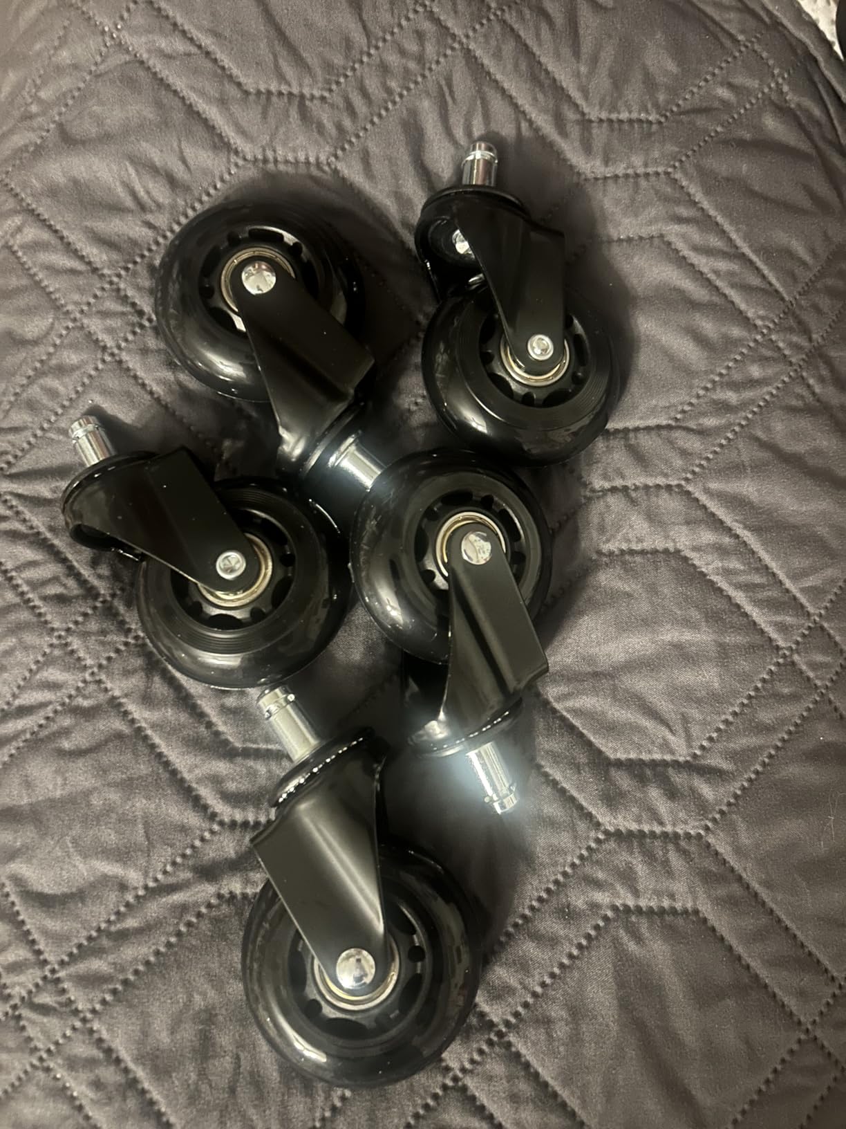 ELABEST X100 Ergonomic Mesh Office Chair with Footrest, Big and Tall Hone Desk Chair with 5D Flip-Up Arms, Adjustable 3D Lumbar Support,Gaming & Executive Computer Chairs for Long Hours(Midnight Mist) - Customer Photo 1