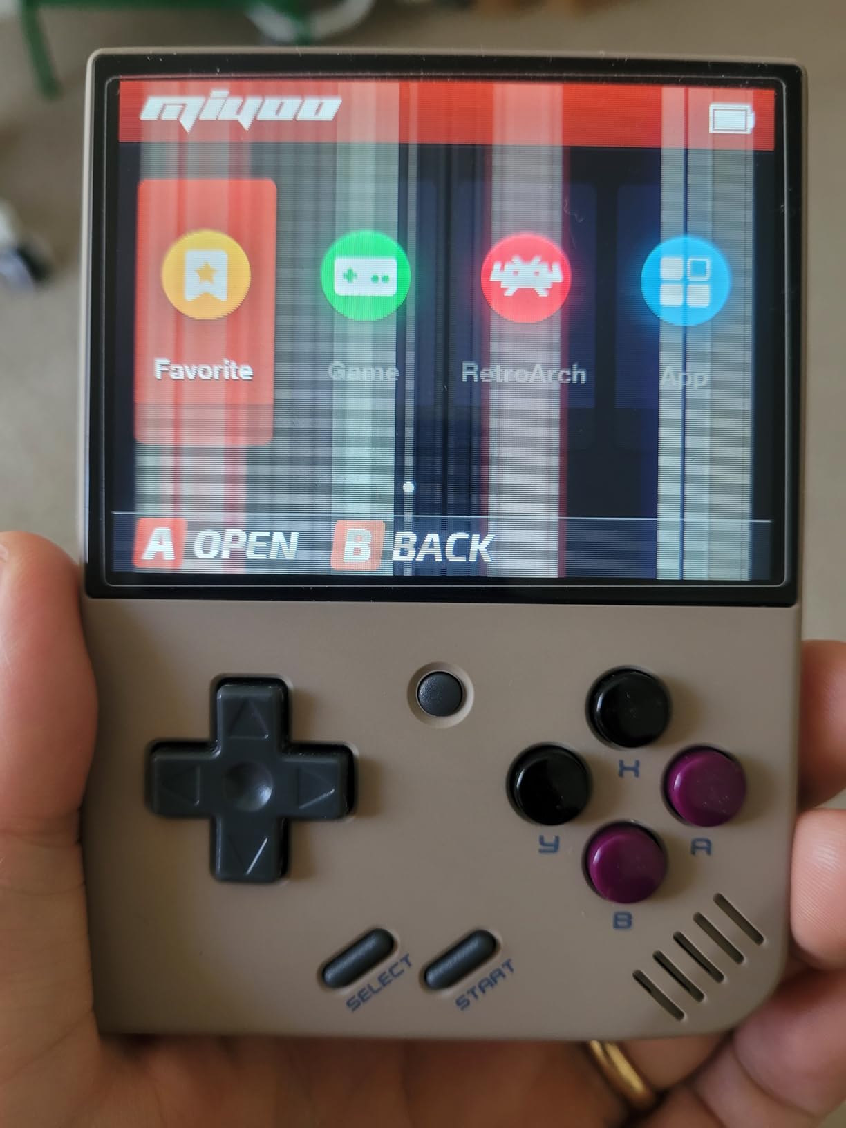 Miyoo Mini Plus with Portable Case Retro Emulator Handheld Game Console Latest Version with WiFi & RTC, 3.5'' 640*480 IPS Screen 3000mAh Battery, Black 64GB - Customer Photo 4