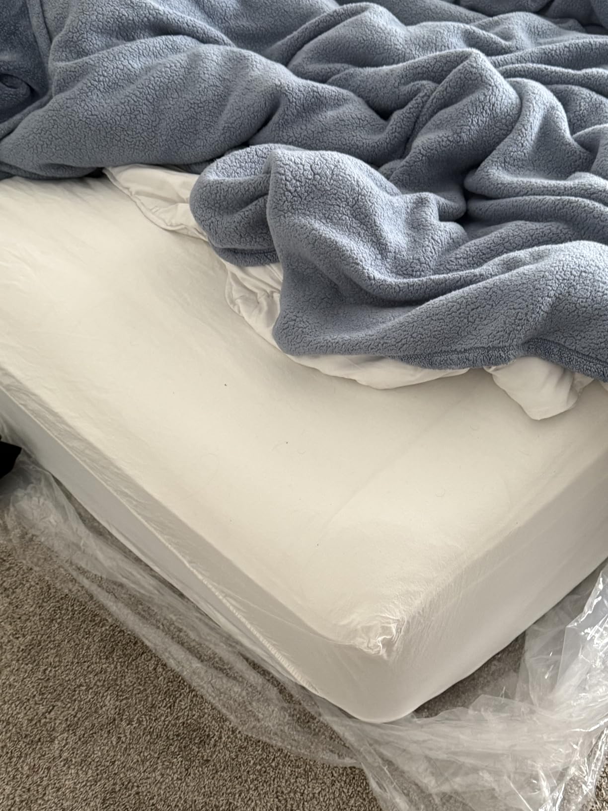 Rimensy Full Mattress, 12 Inch Hybrid Mattress in a Box, Gel Memory Foam Mattress, Individually Wrapped Pocket Coils Innerspring Mattress, Support & Pressure Relief, Medium Firm Feel - Customer Photo 2