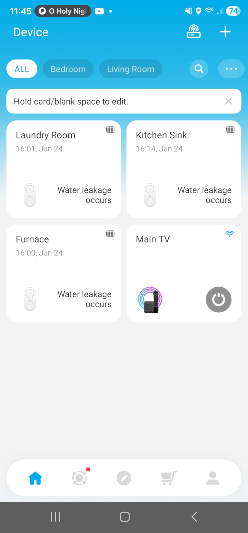 GoveeLife Upgraded Smart Water Leak Detector 1s with 1804ft Ultra-Long Range, WiFi Water Sensor with SMS/Email/APP Push and Sound Alarm, 5-Year Battery Life, Suit for Home, Basement, Kitchen, 3 Pack - Customer Photo 2