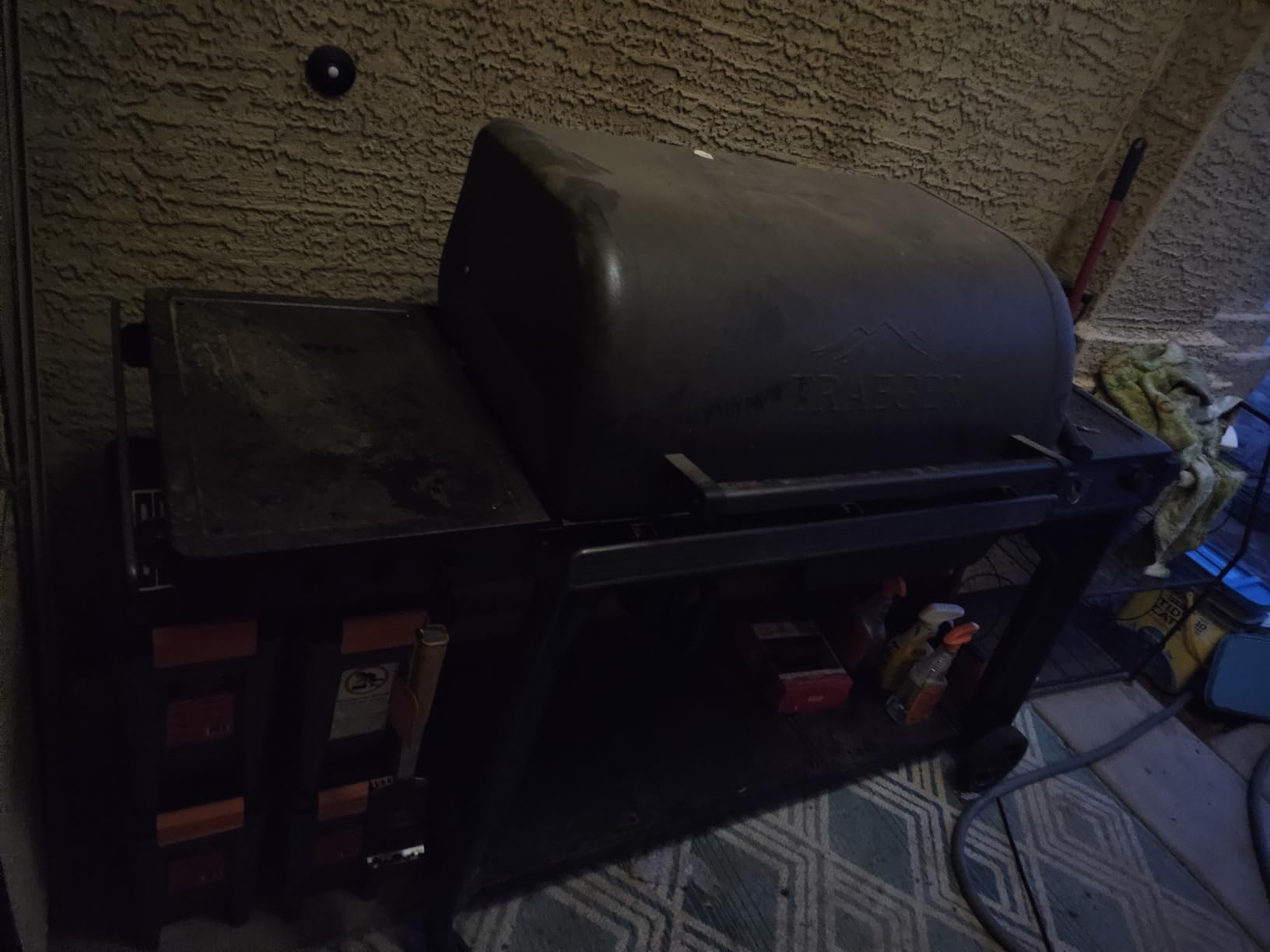 Traeger Grills Woodridge Pro Electric Wood Pellet Grill and Smoker, 970 Sq. In., Outdoor Pellet Smoker Grill with Digital Sensor and Side Shelf, Wi-FIRE Technology, Super Smoke Mode, TFB97JLH - Customer Photo 1