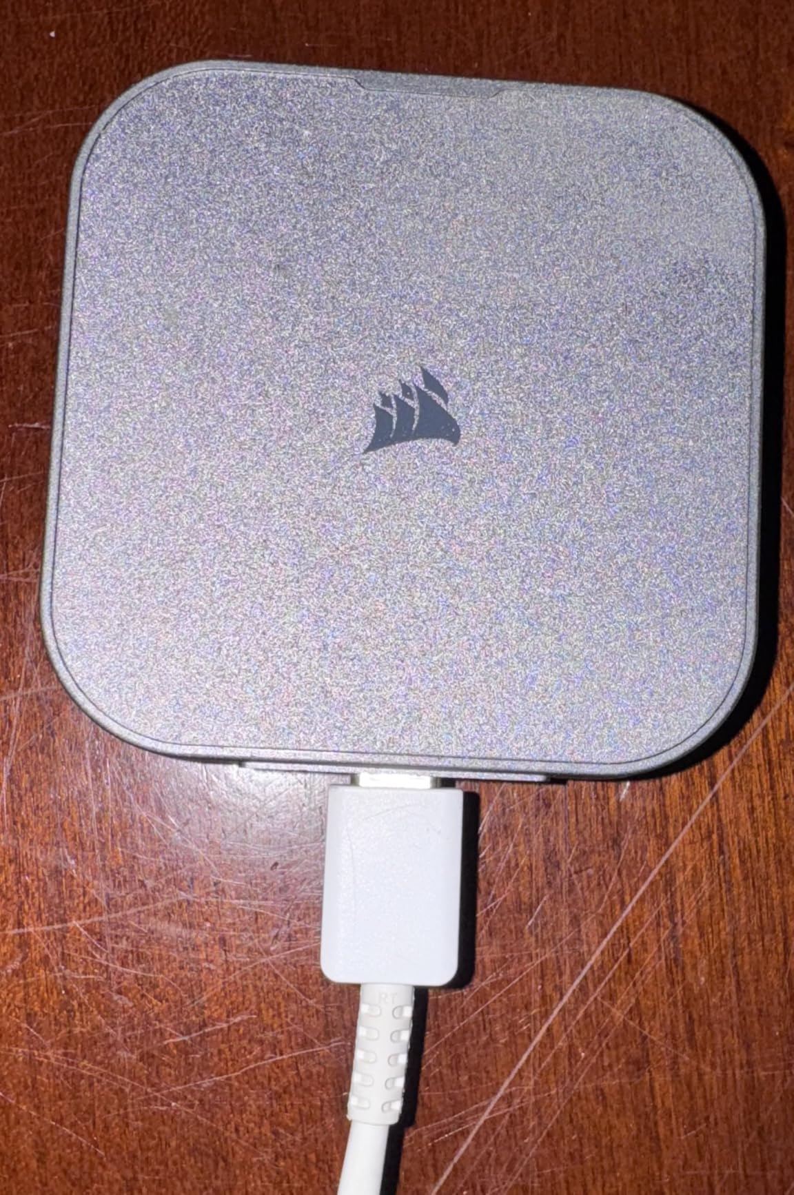 Corsair EX400U 1TB USB4 Portable External Type-C SSD - 3.2 Gen2 2x2 Connections, Up to 40Gbps, Plug and Play, MagSafe, Includes Cable - Windows PC, iOS Mac - Gray Customer Review Corsair EX400U 1TB USB4 Portable External Type-C SSD - 3.2 Gen2 2x2 Connections, Up to 40Gbps, Plug and Play, MagSafe, Includes Cable - Windows PC, iOS Mac - Gray - Customer Photo 1