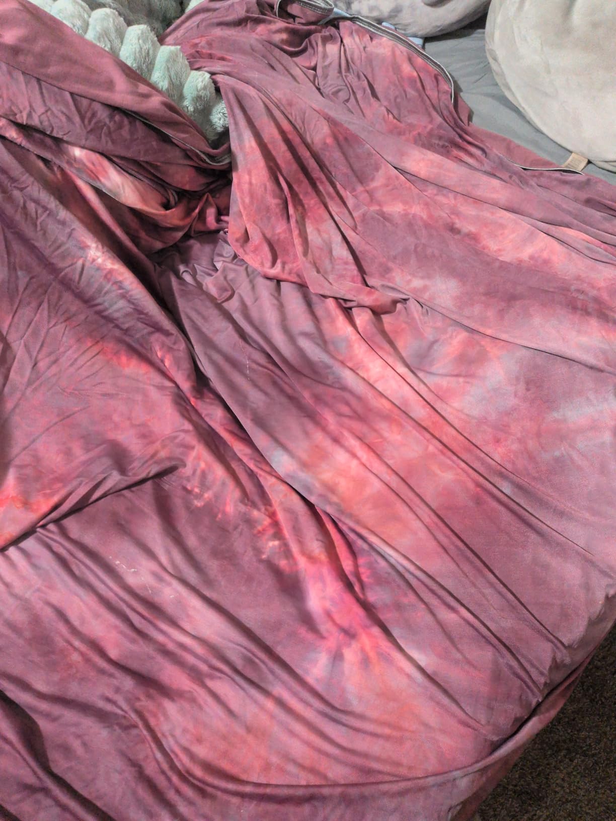 inhand Cooling Blanket for Hot Sleepers, Absorbs Heat to Keep Adults Cool for Summer Nights Sweats, Thin Cold Lightweight Blanket for Couch Bed, All Season Use, Gray, Queen Size (90